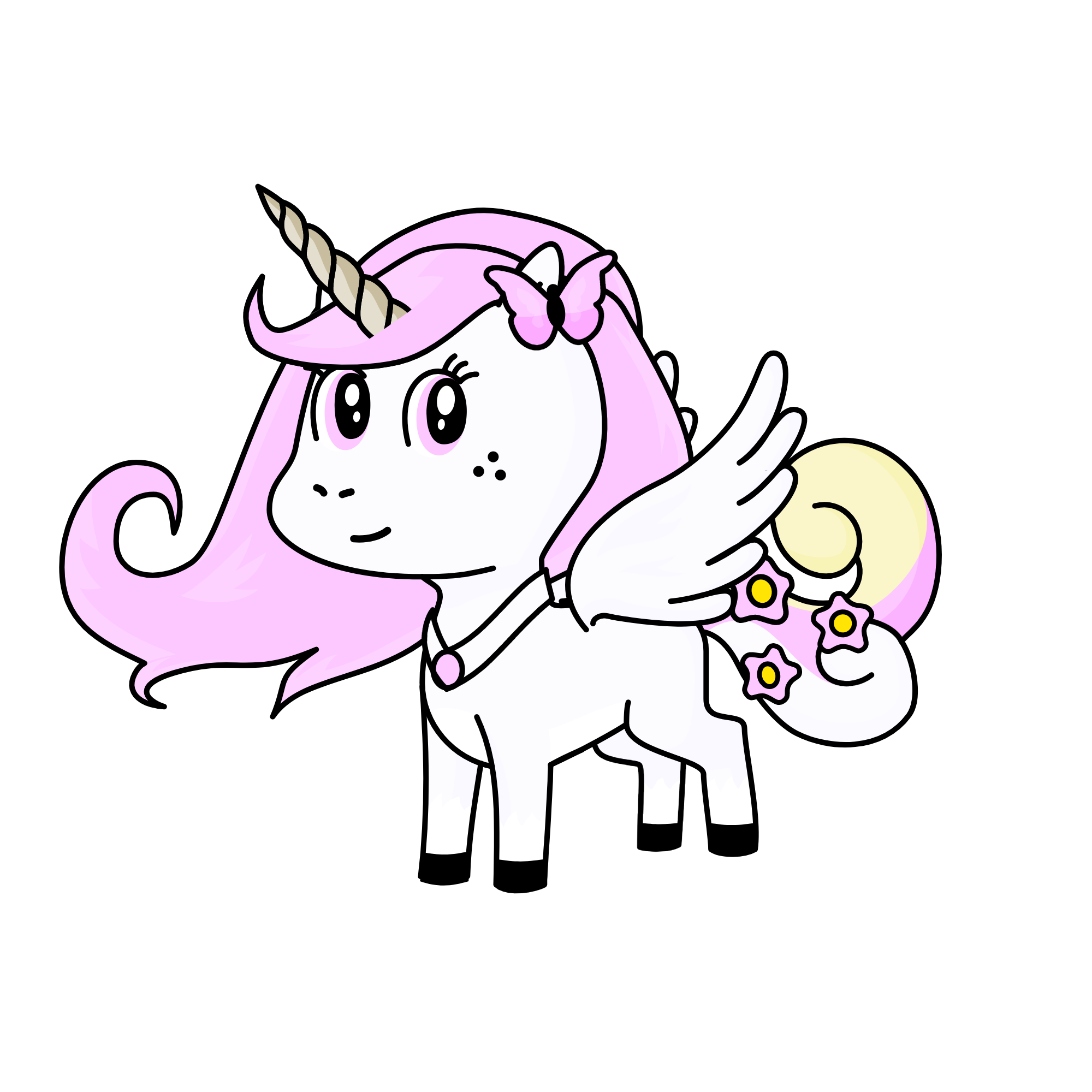 Buterfly, the unicorn