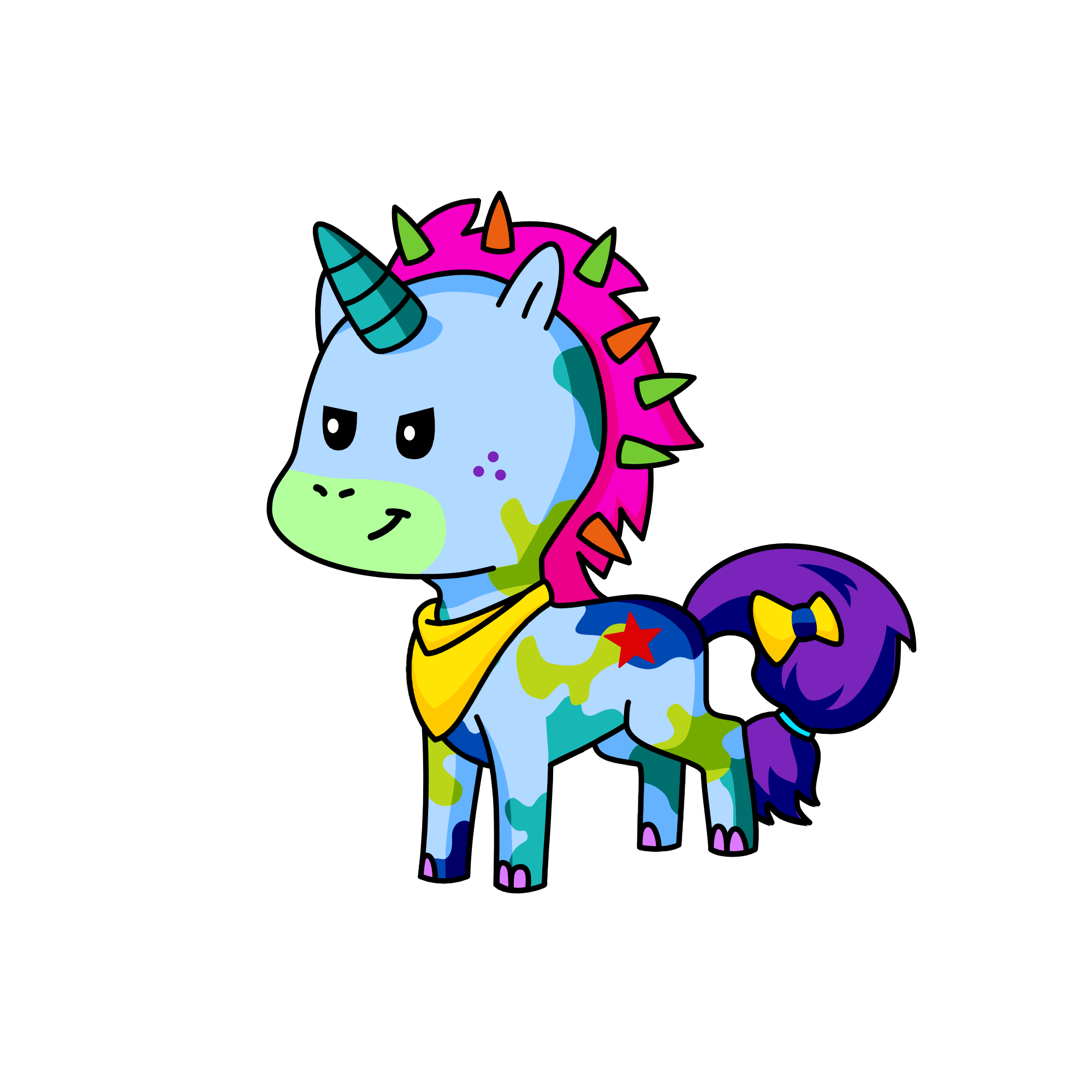 vixy21, the unicorn