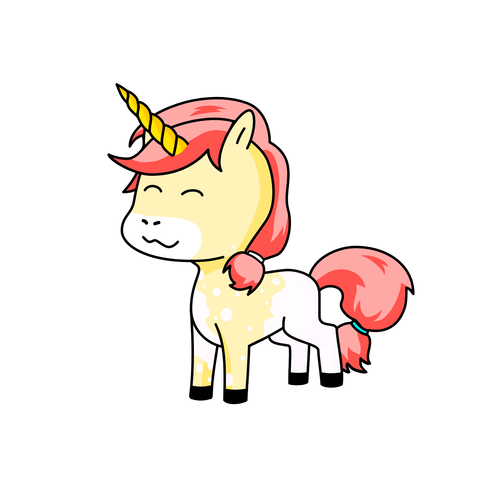 A C H U, the unicorn