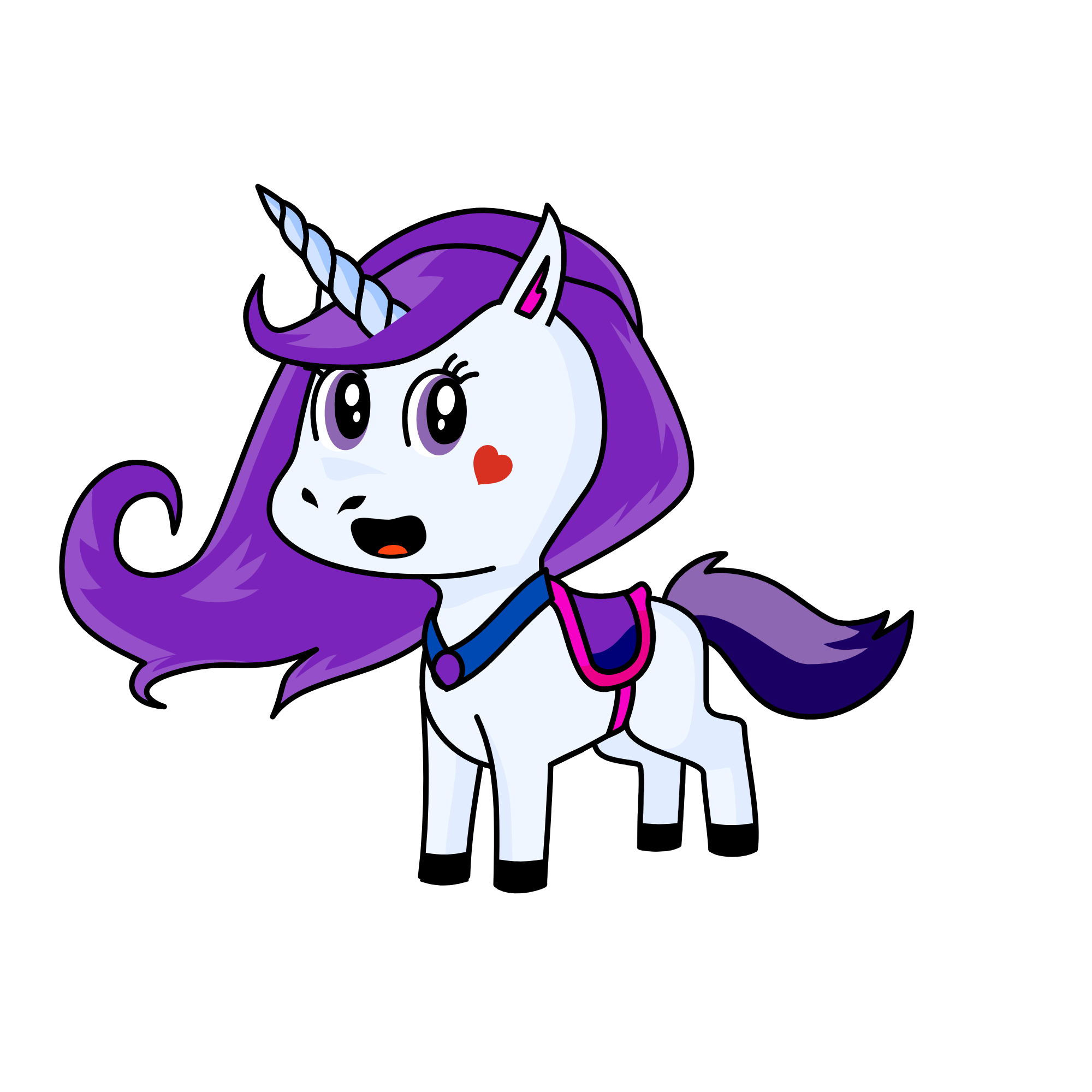 butturfly, the unicorn
