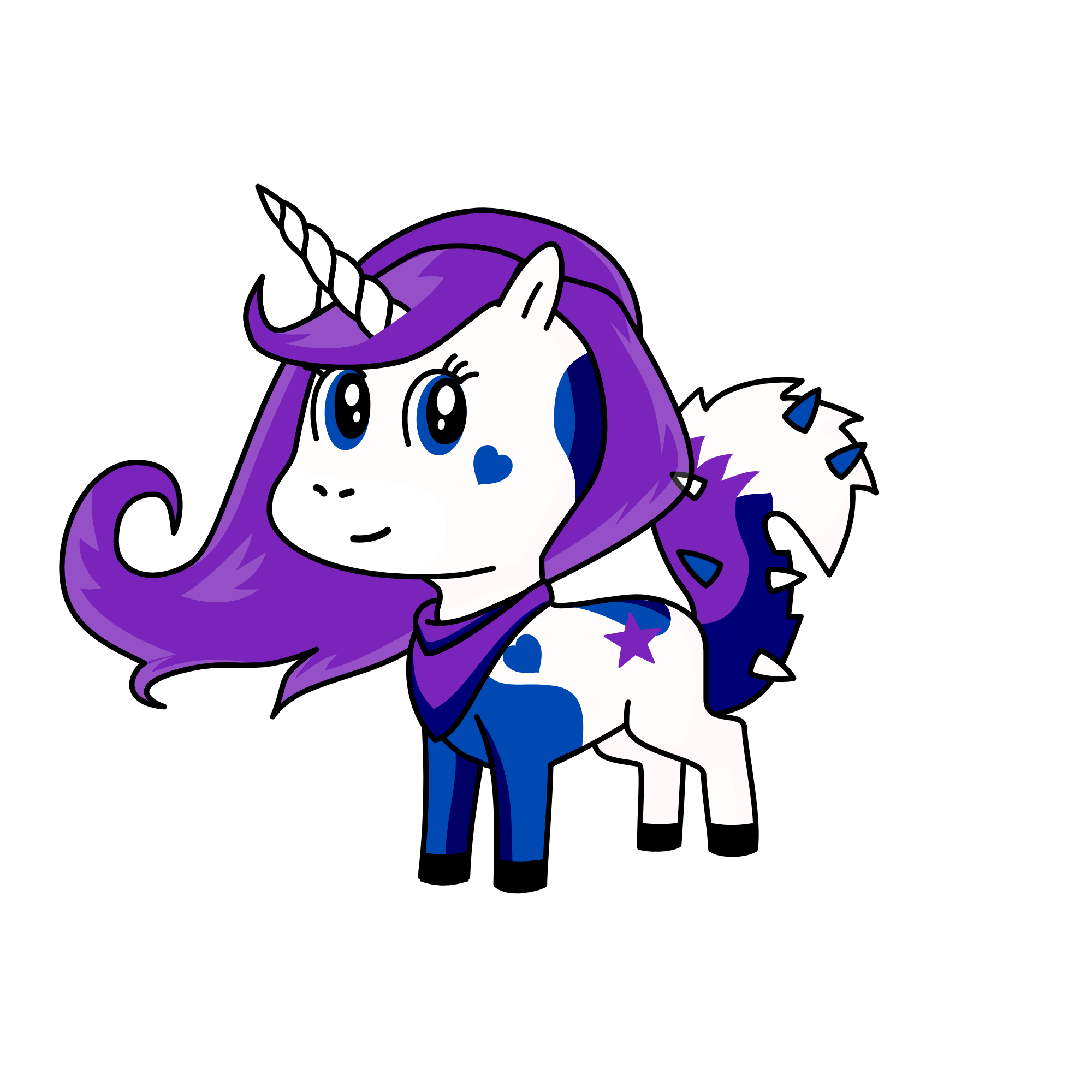 Luna, the unicorn