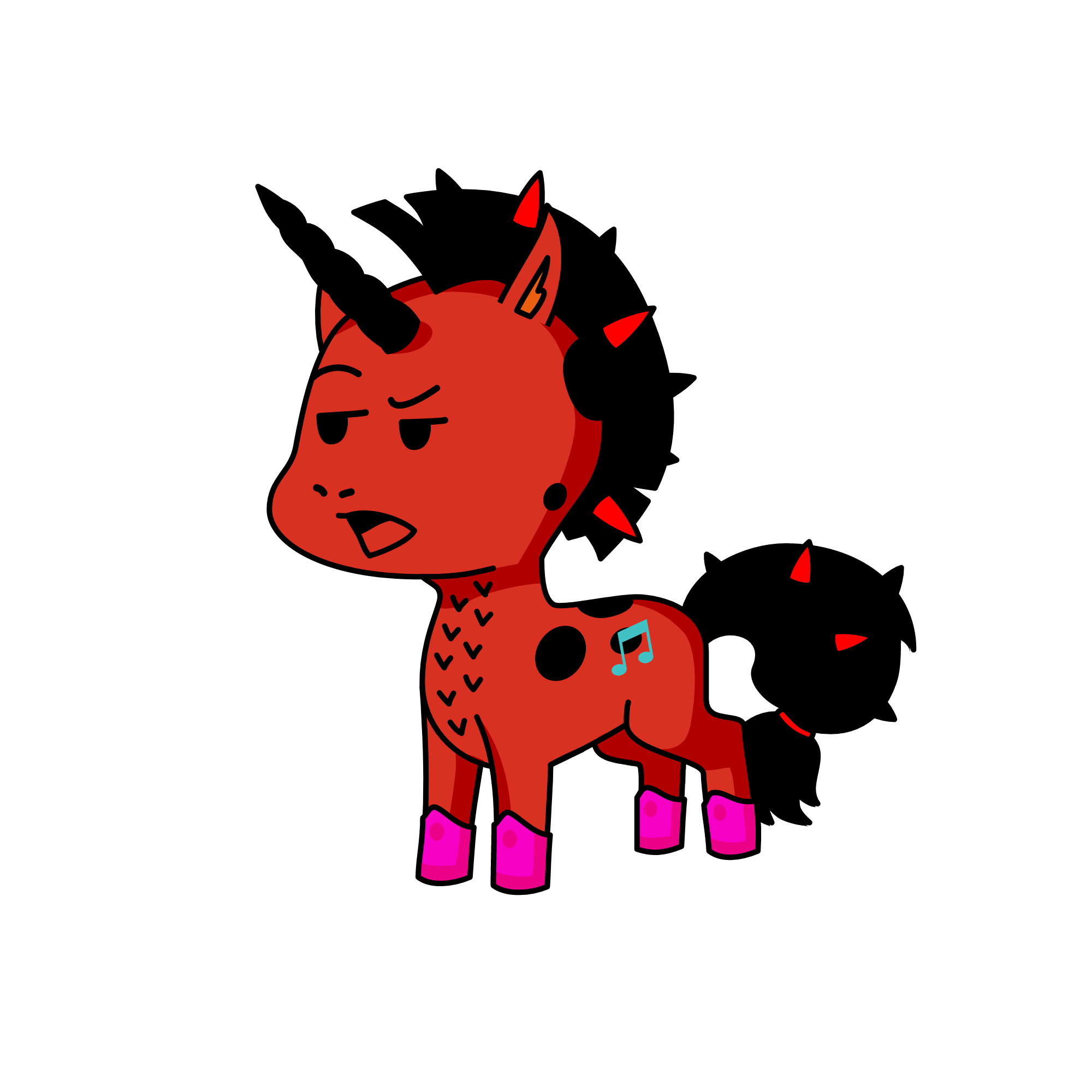 Rock, the unicorn