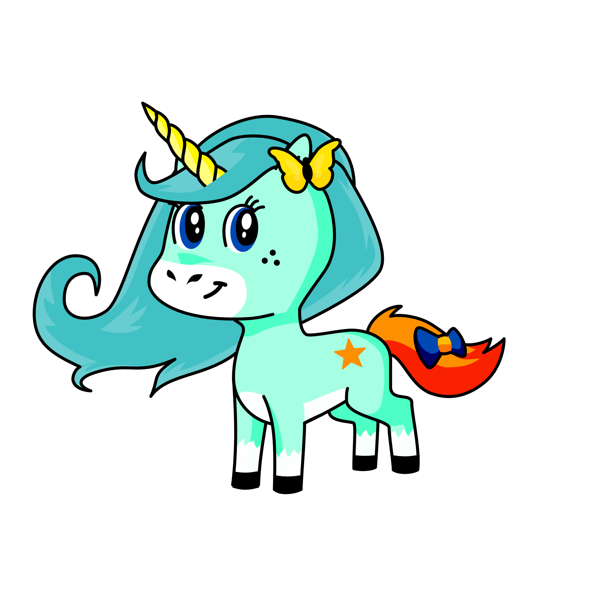 Love, the unicorn