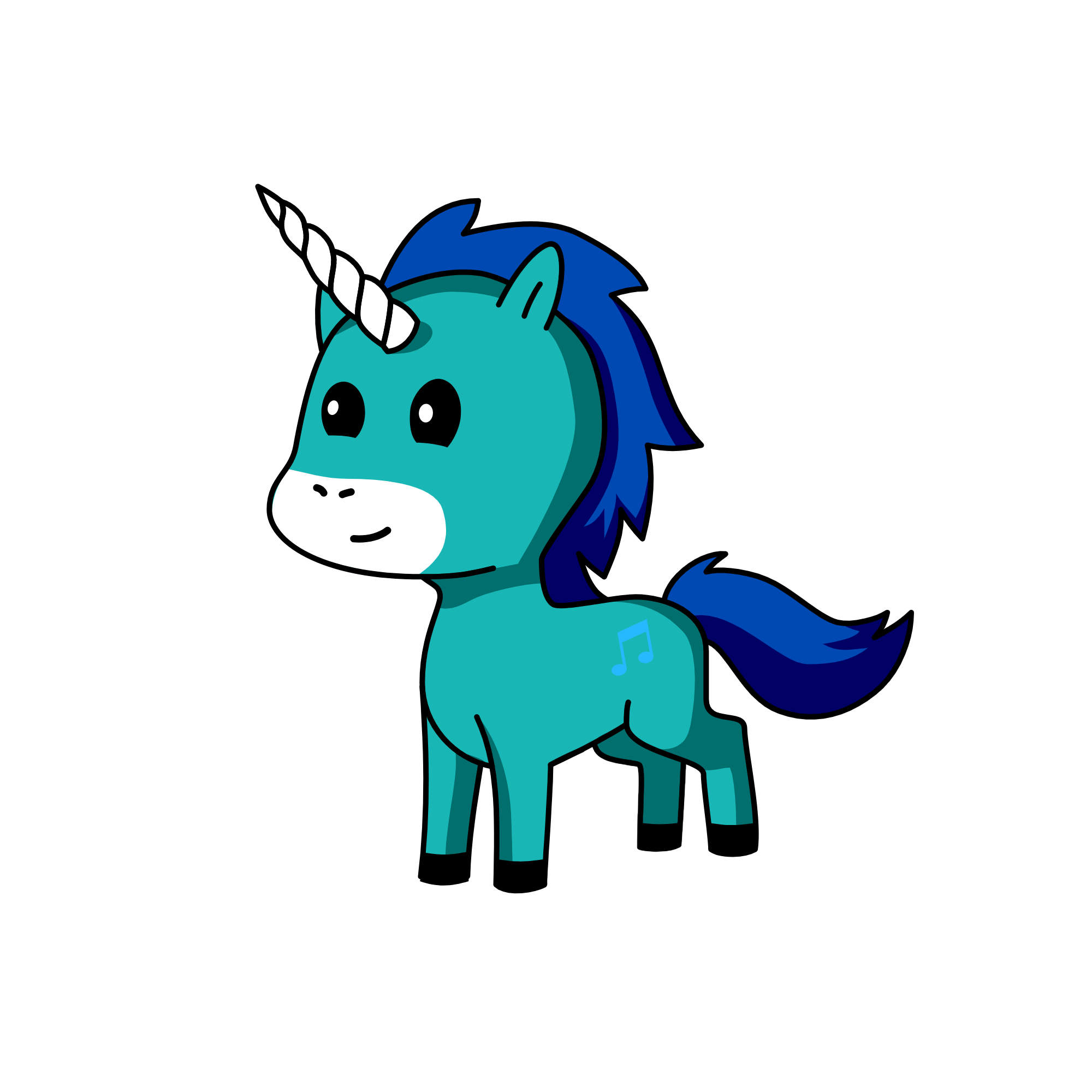 Brook, the unicorn
