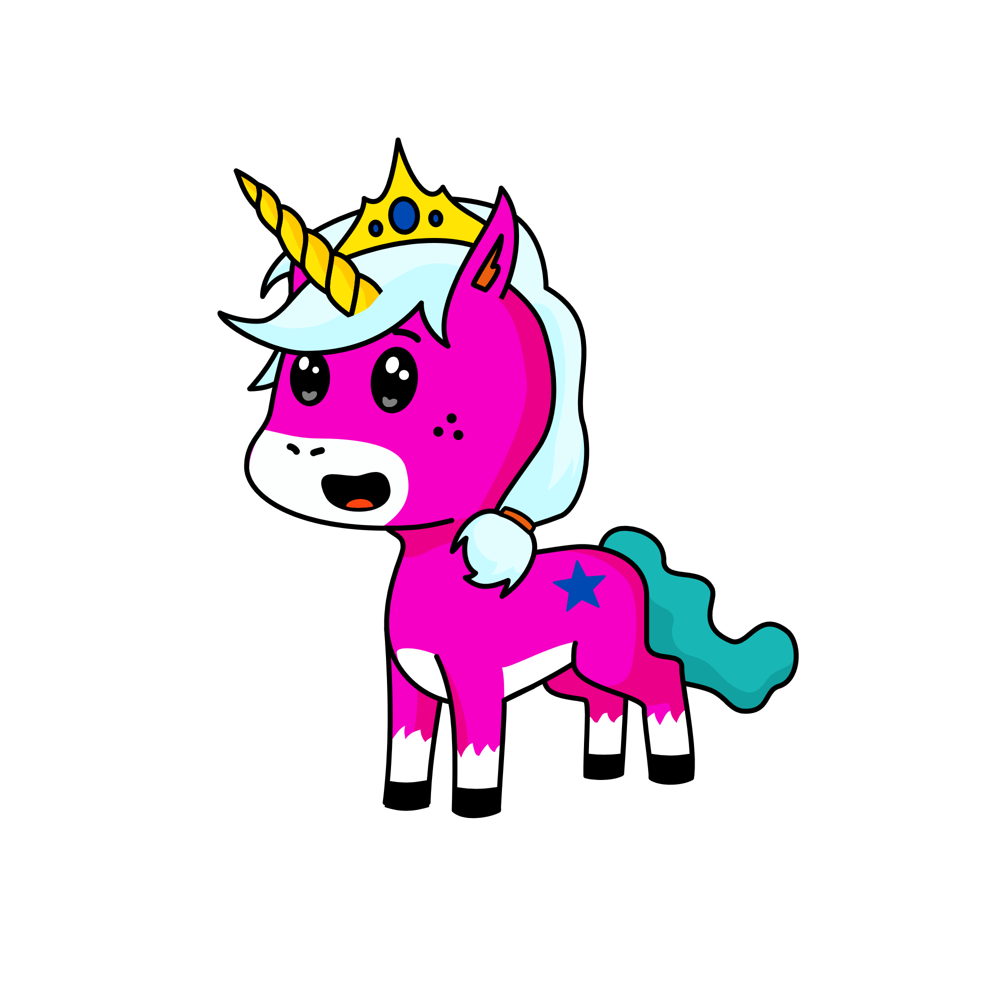 Izzy, the unicorn