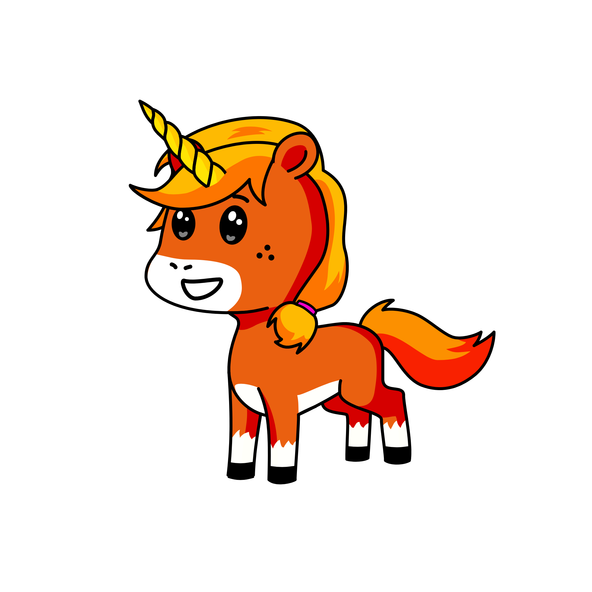 Sunny, the unicorn