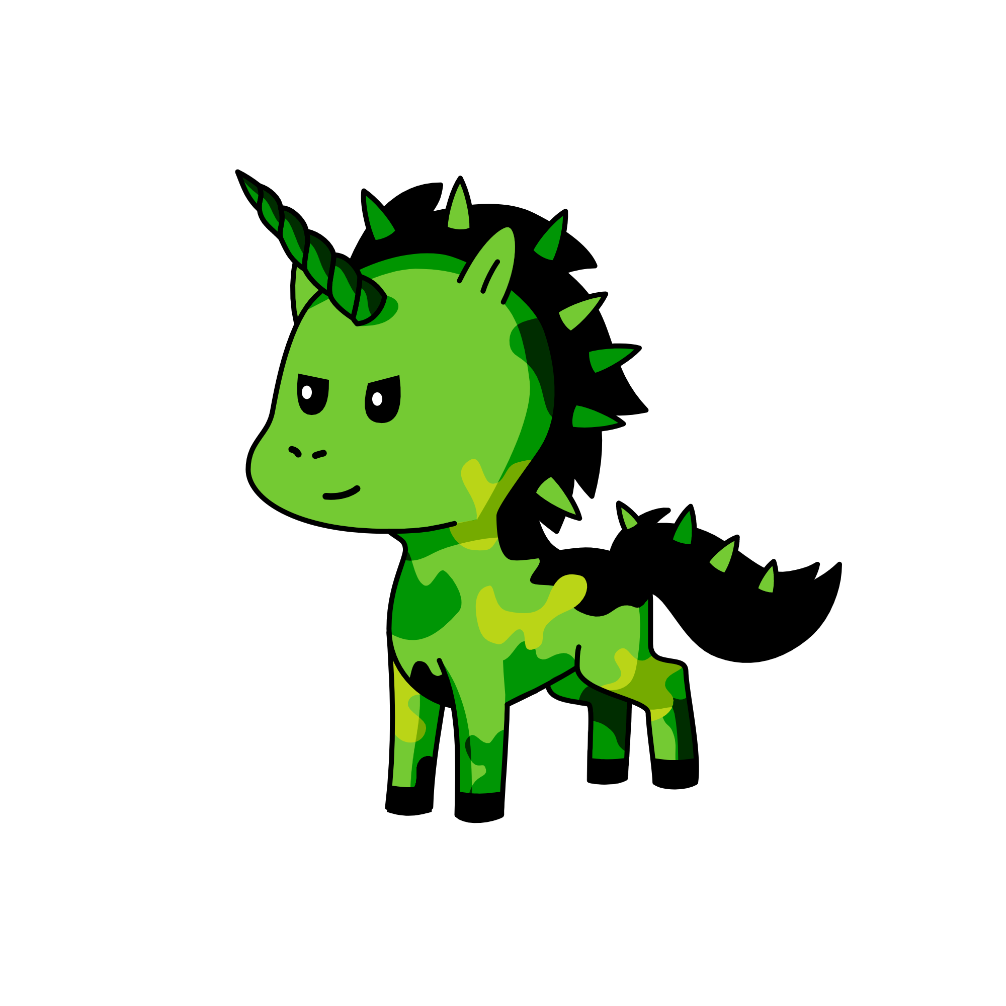 Zombie, the unicorn