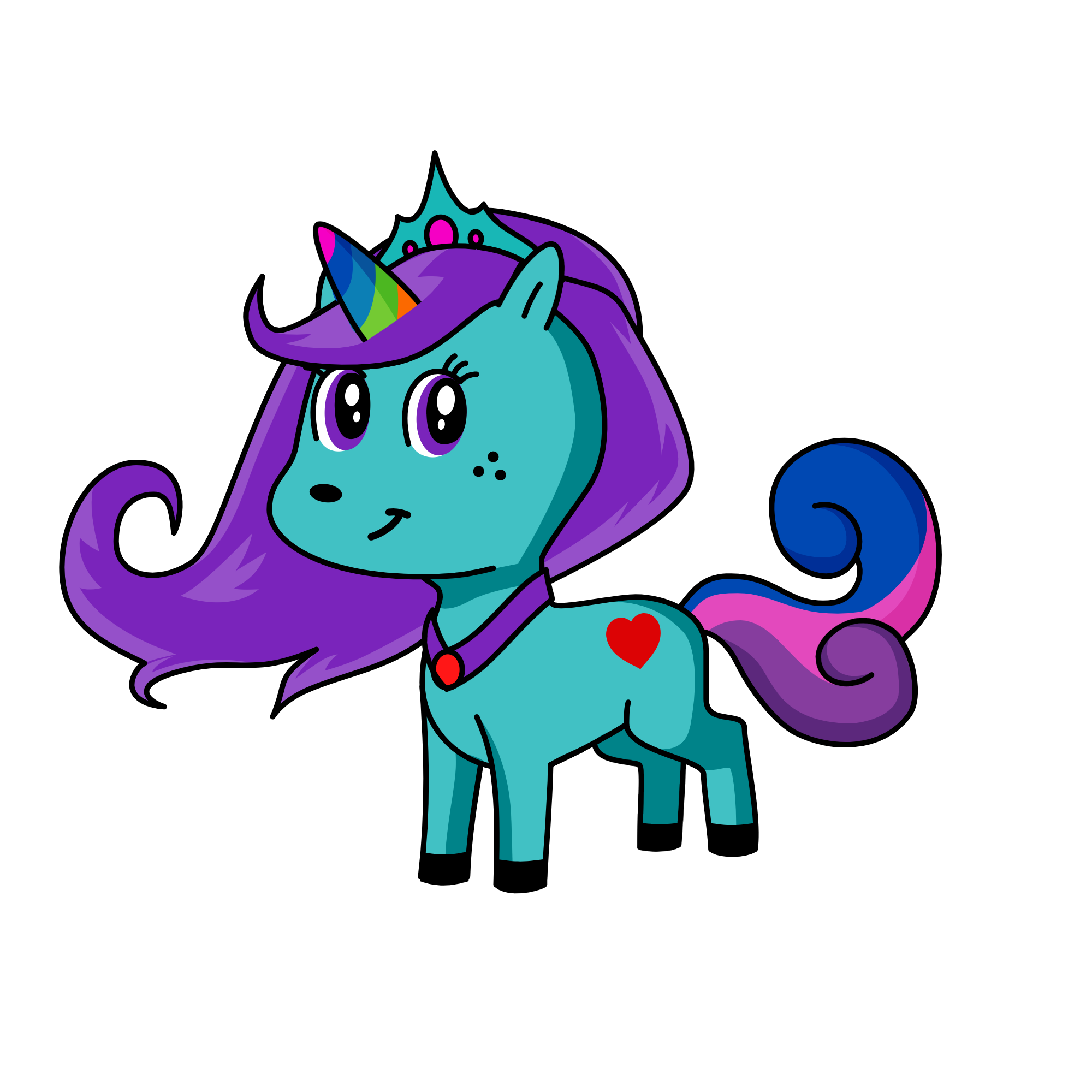 Srushti, the unicorn