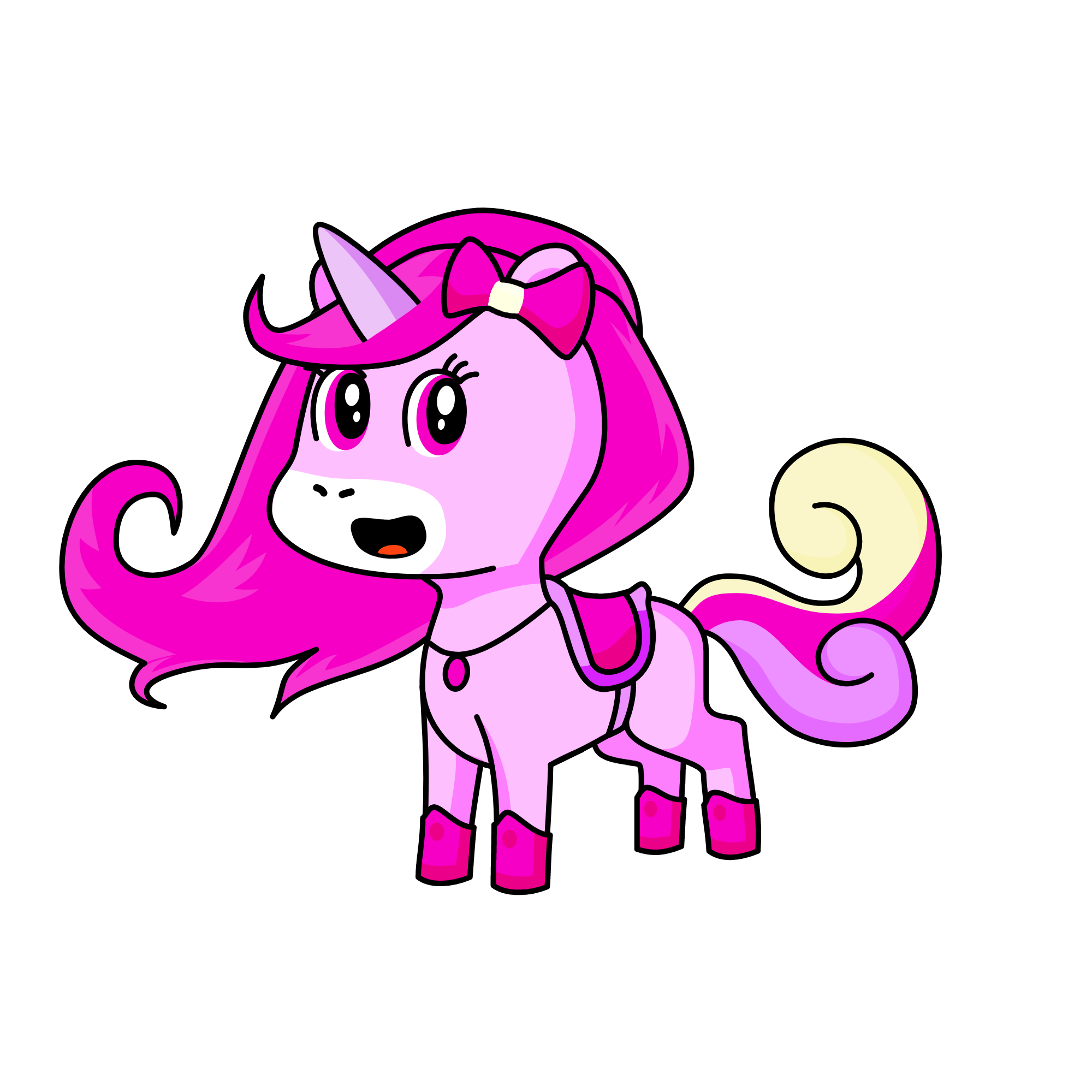 Falguni, the unicorn