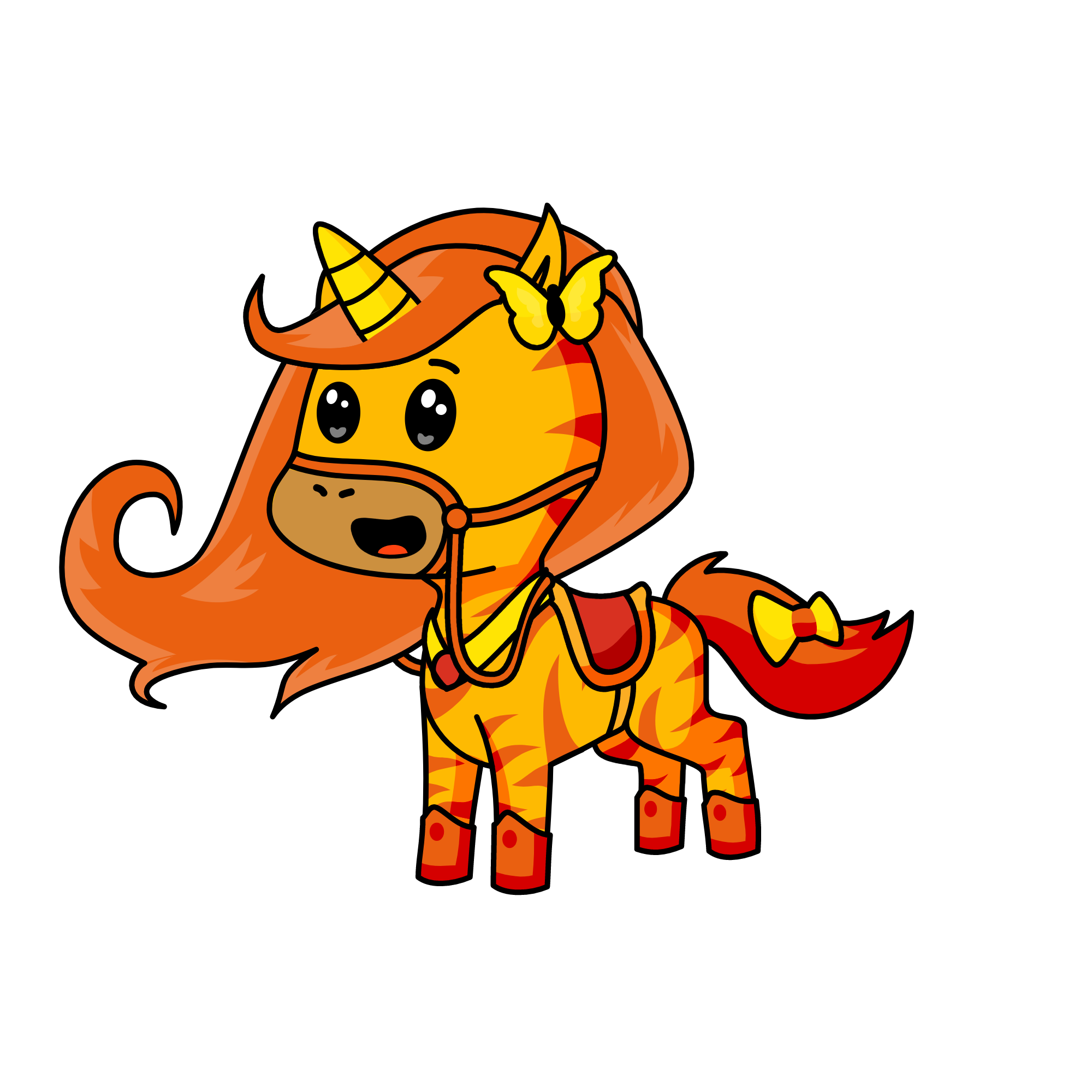 Super Smart Tigress, the unicorn