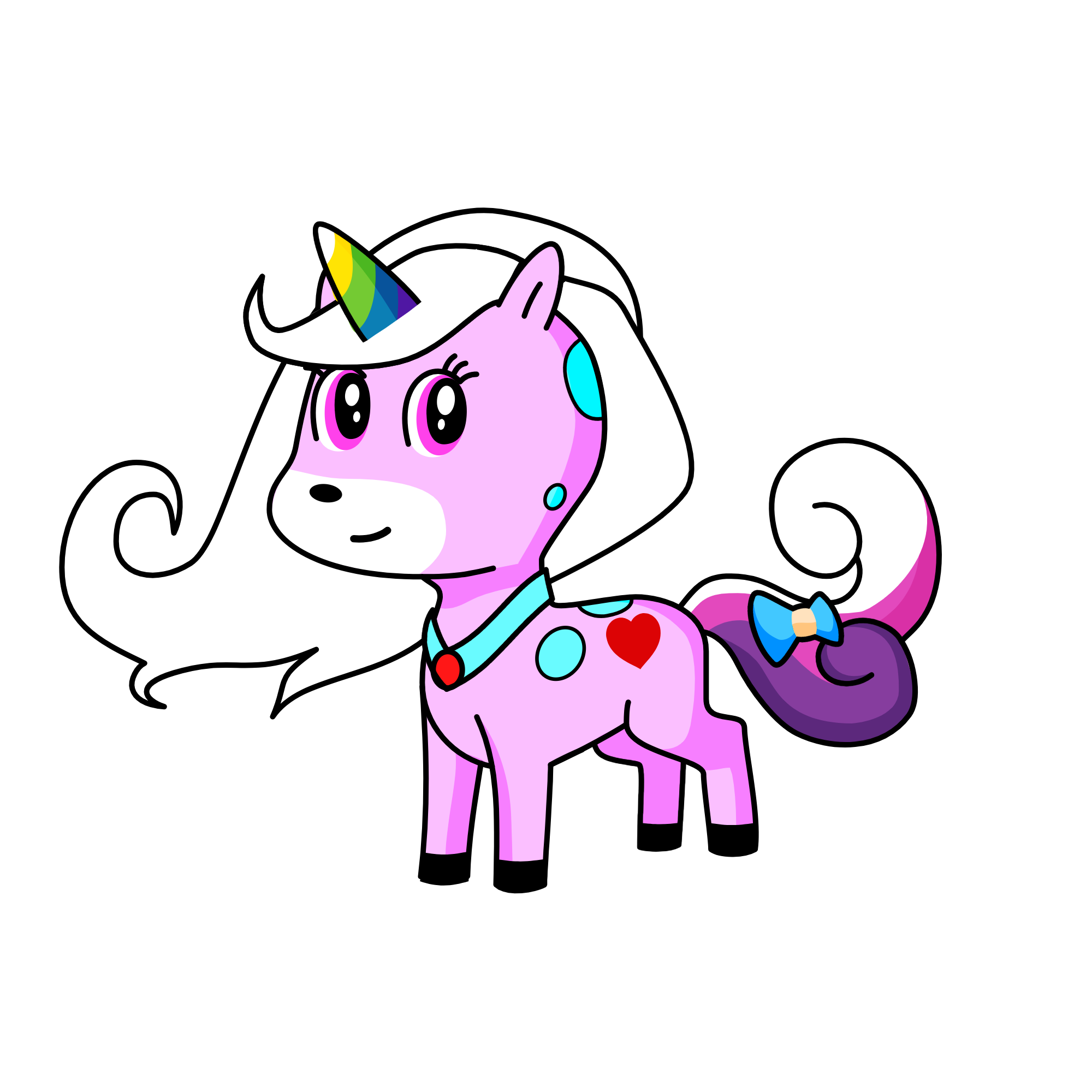 LOVEY, the unicorn