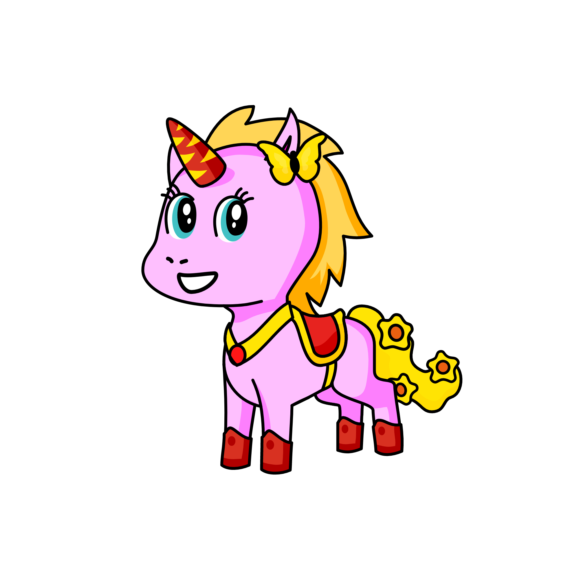 Beauty, the unicorn