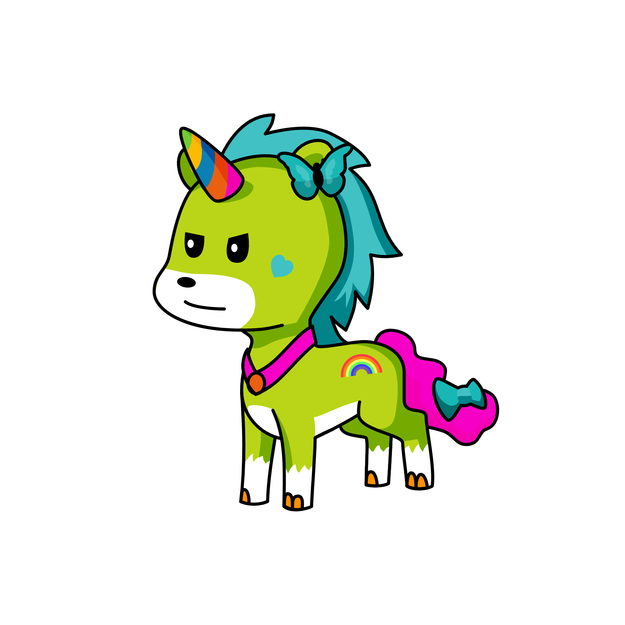 Gydt, the unicorn