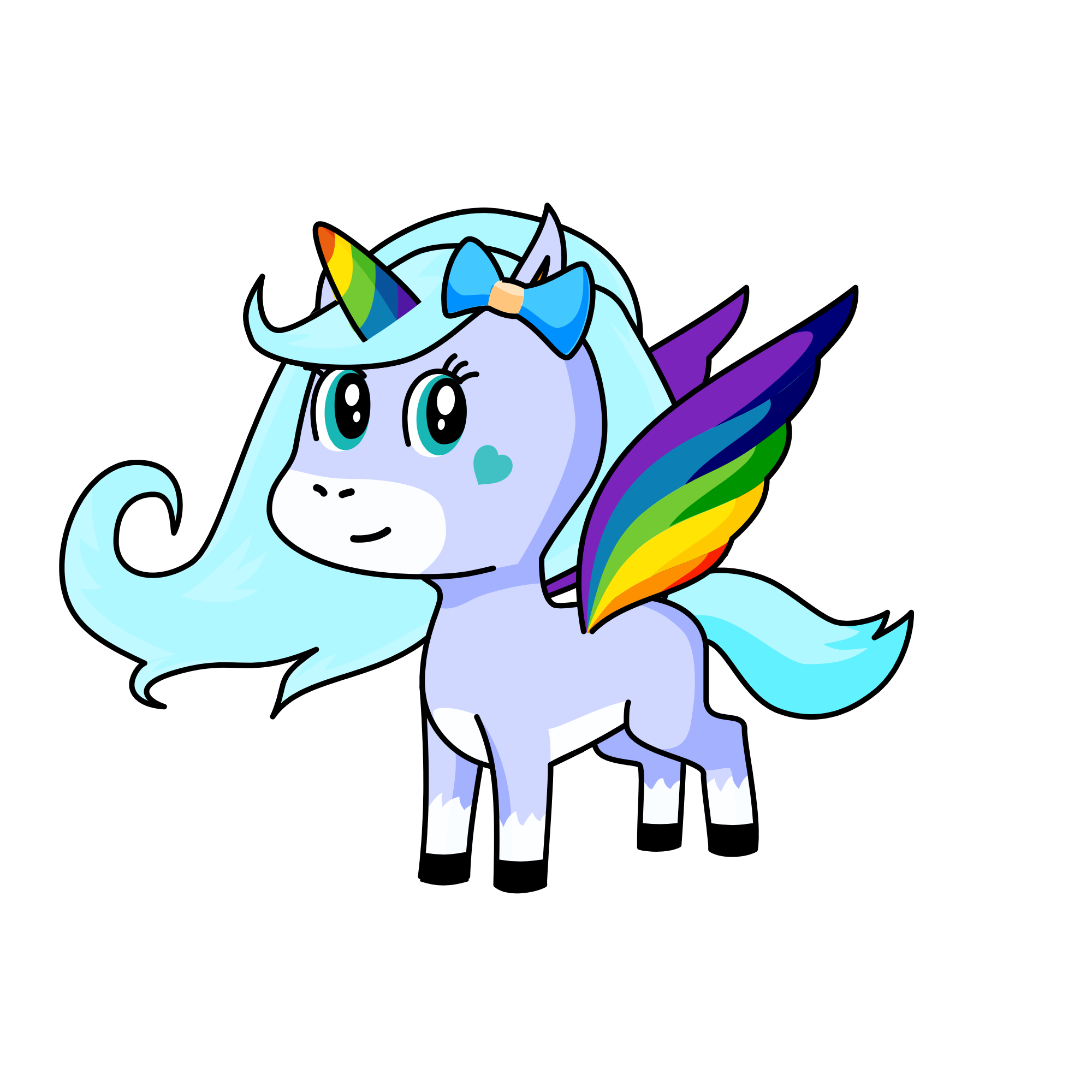 Coral , the unicorn