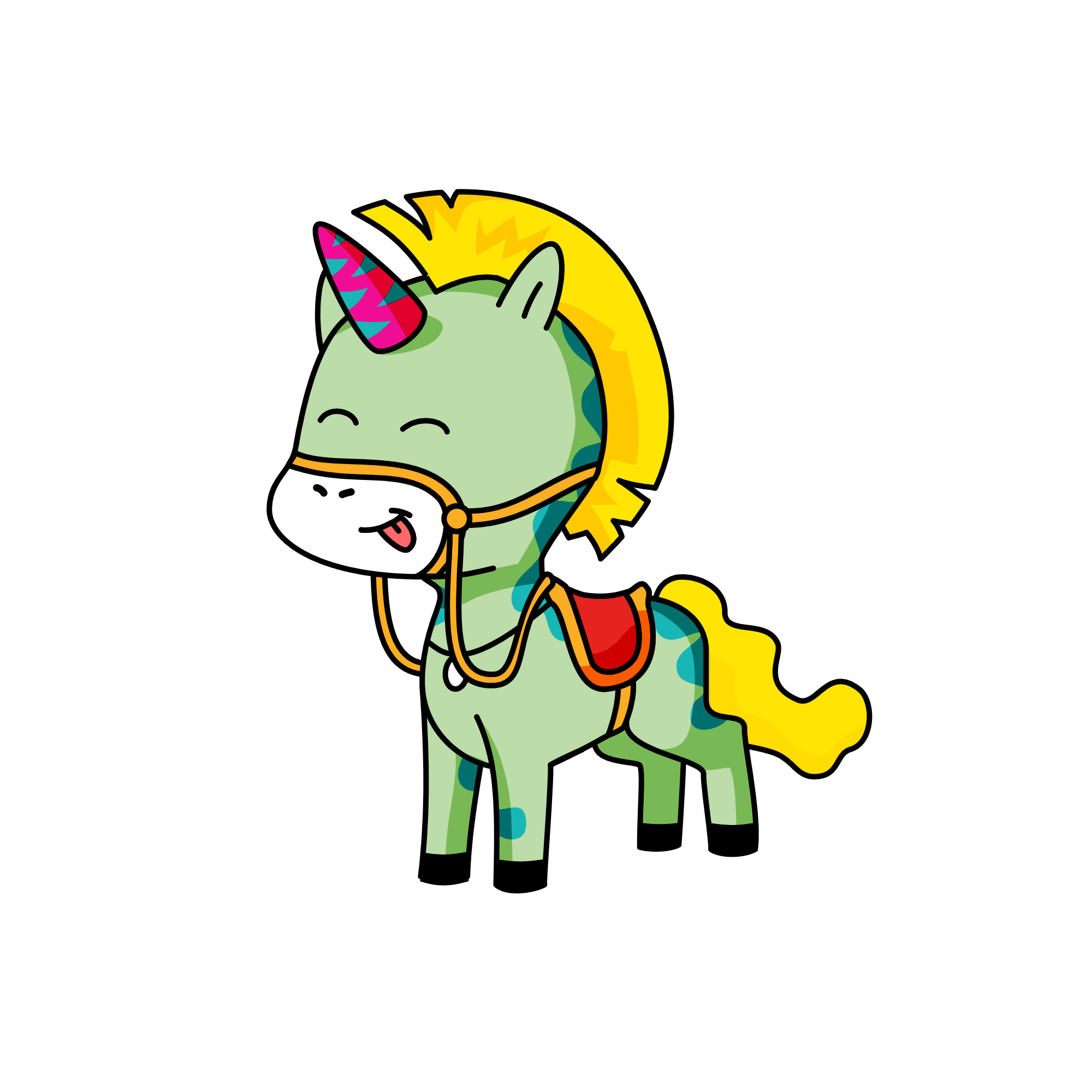 Avalanche , the unicorn
