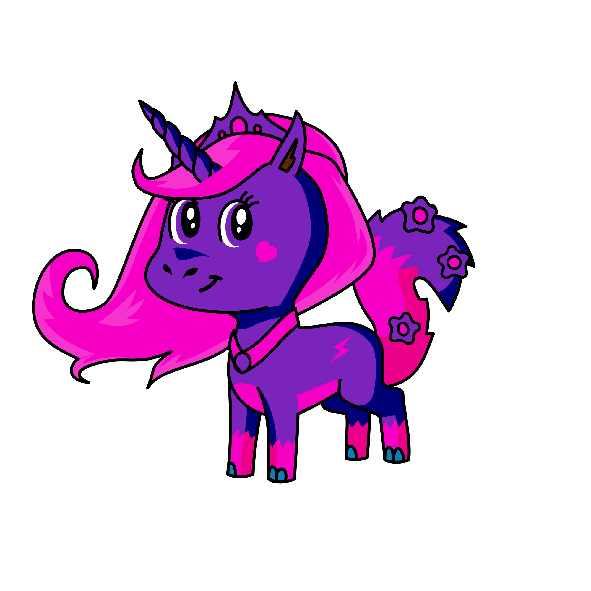 tinker bell, the unicorn
