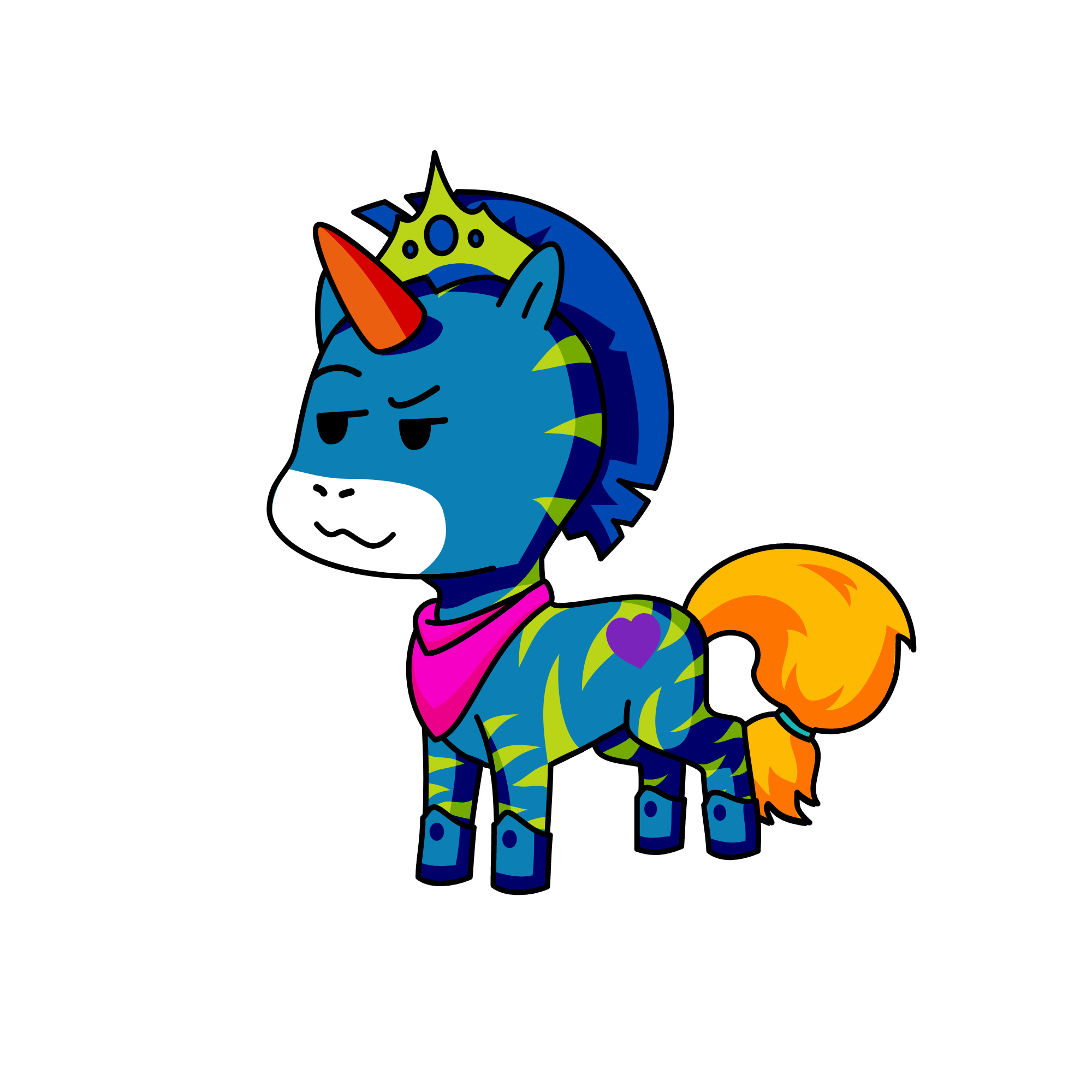 naughty, the unicorn