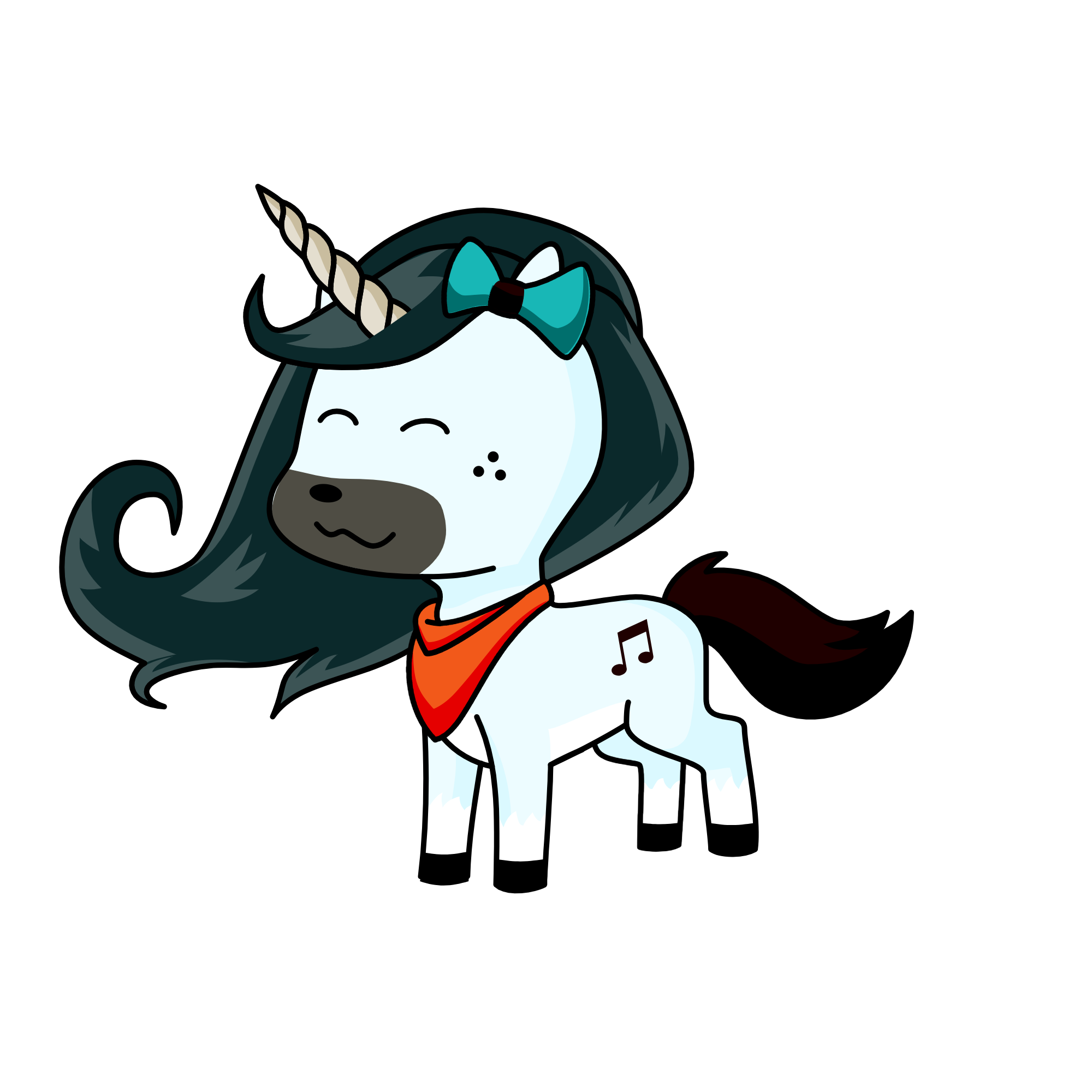 Mari jr., the unicorn