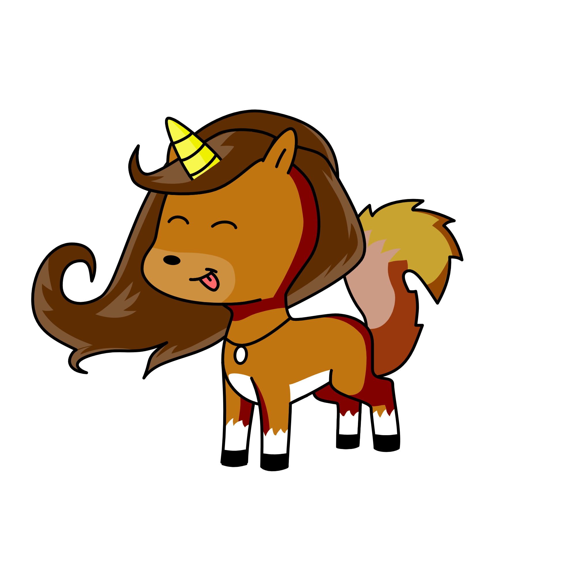 Emmy, the unicorn