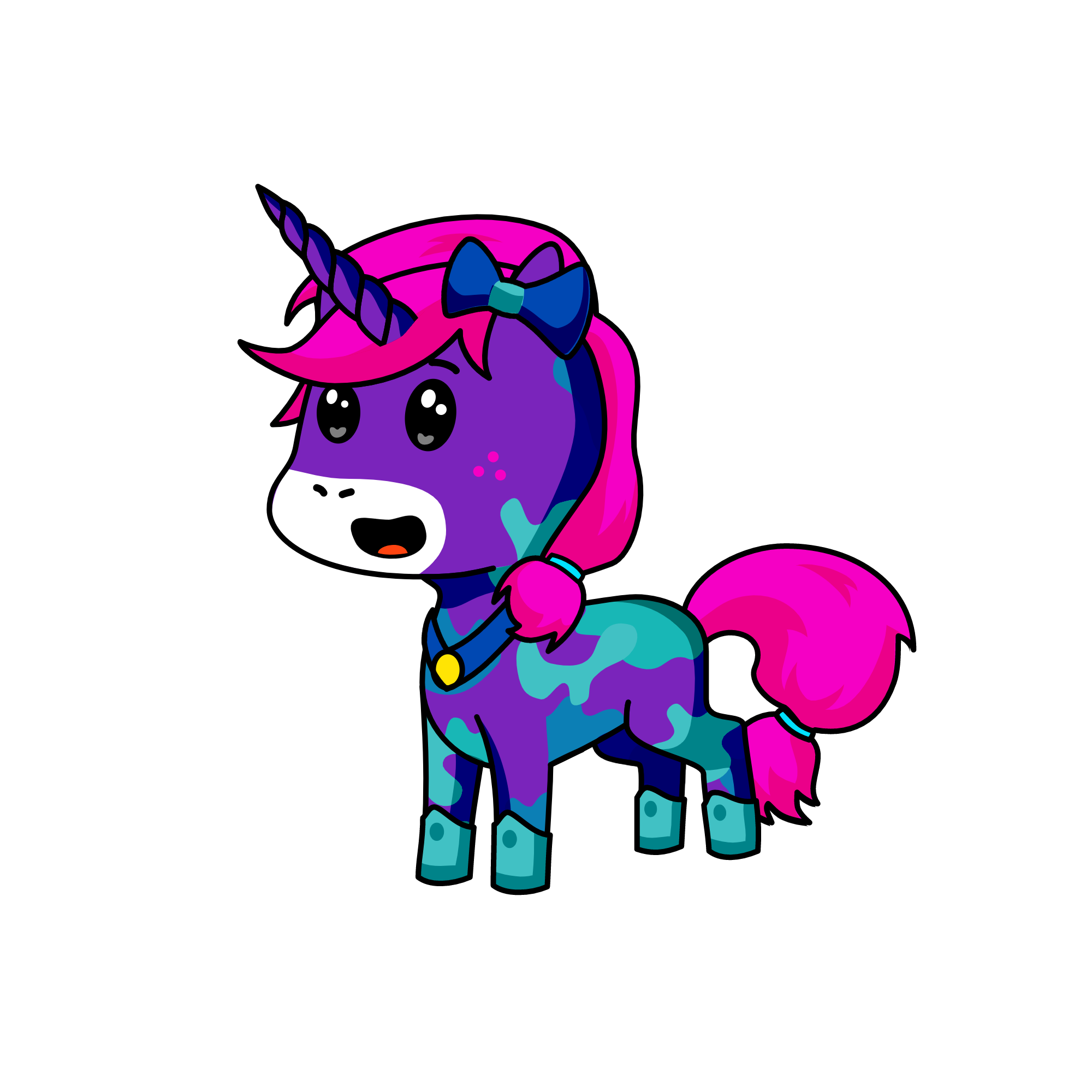 Celebration, the unicorn