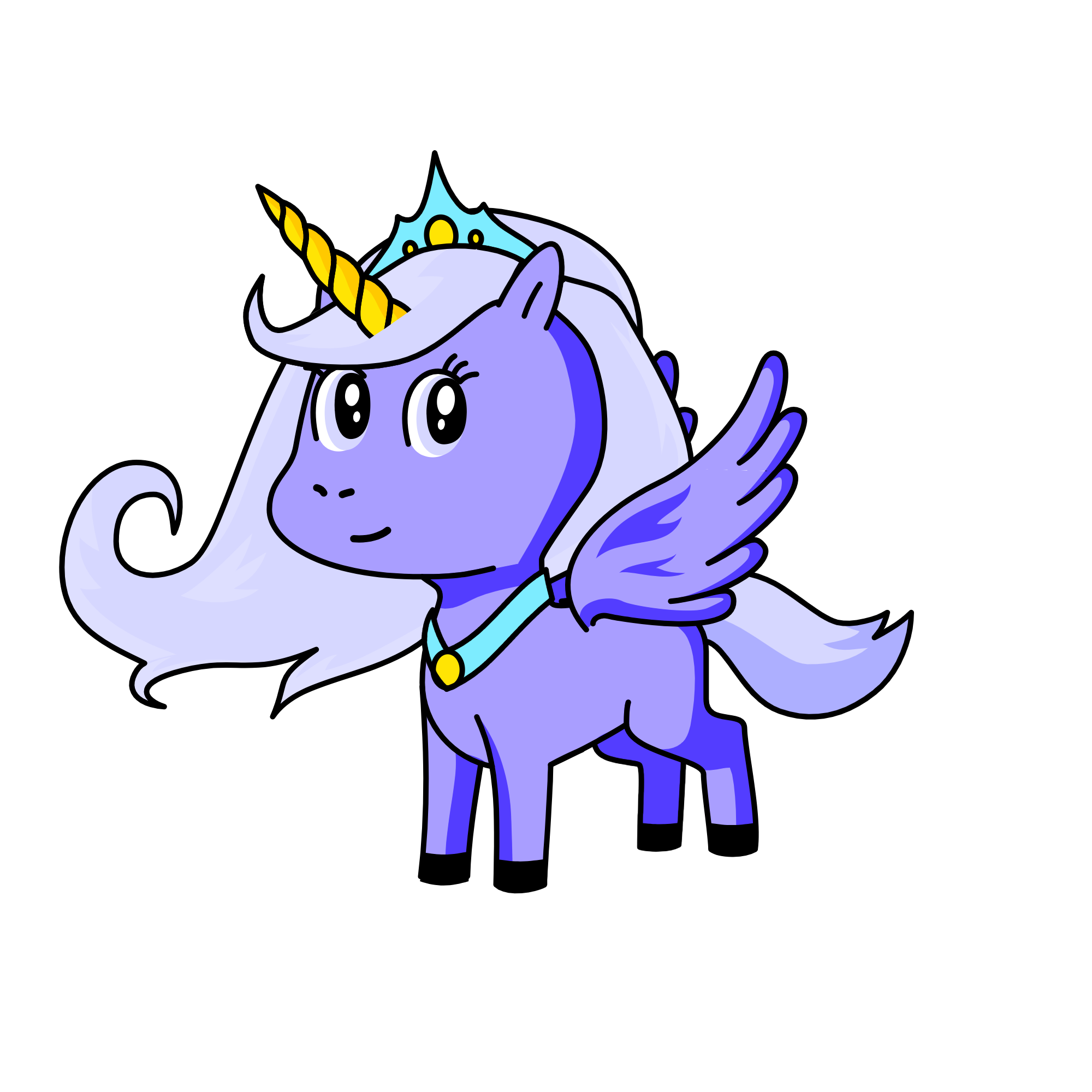 ❄️Snowflake❄️, the unicorn