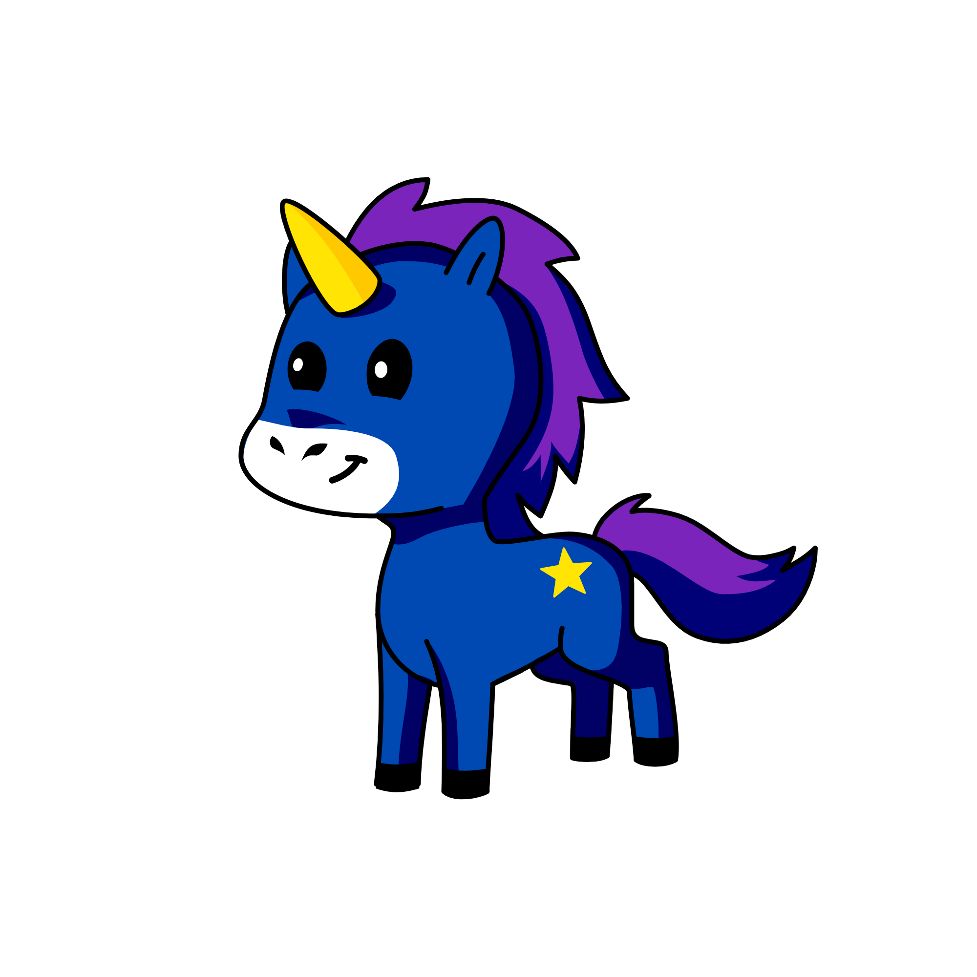 moon, the unicorn