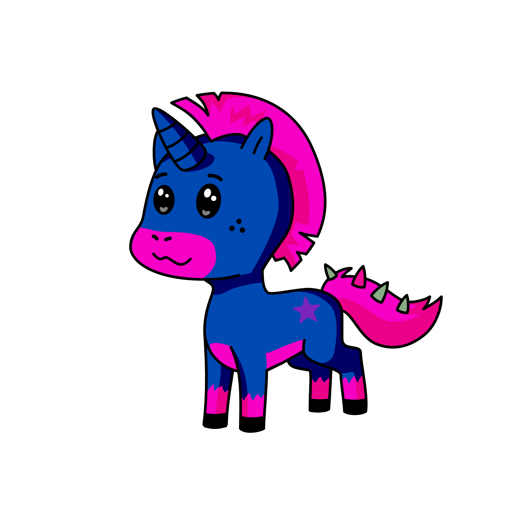 uwu furry, the unicorn