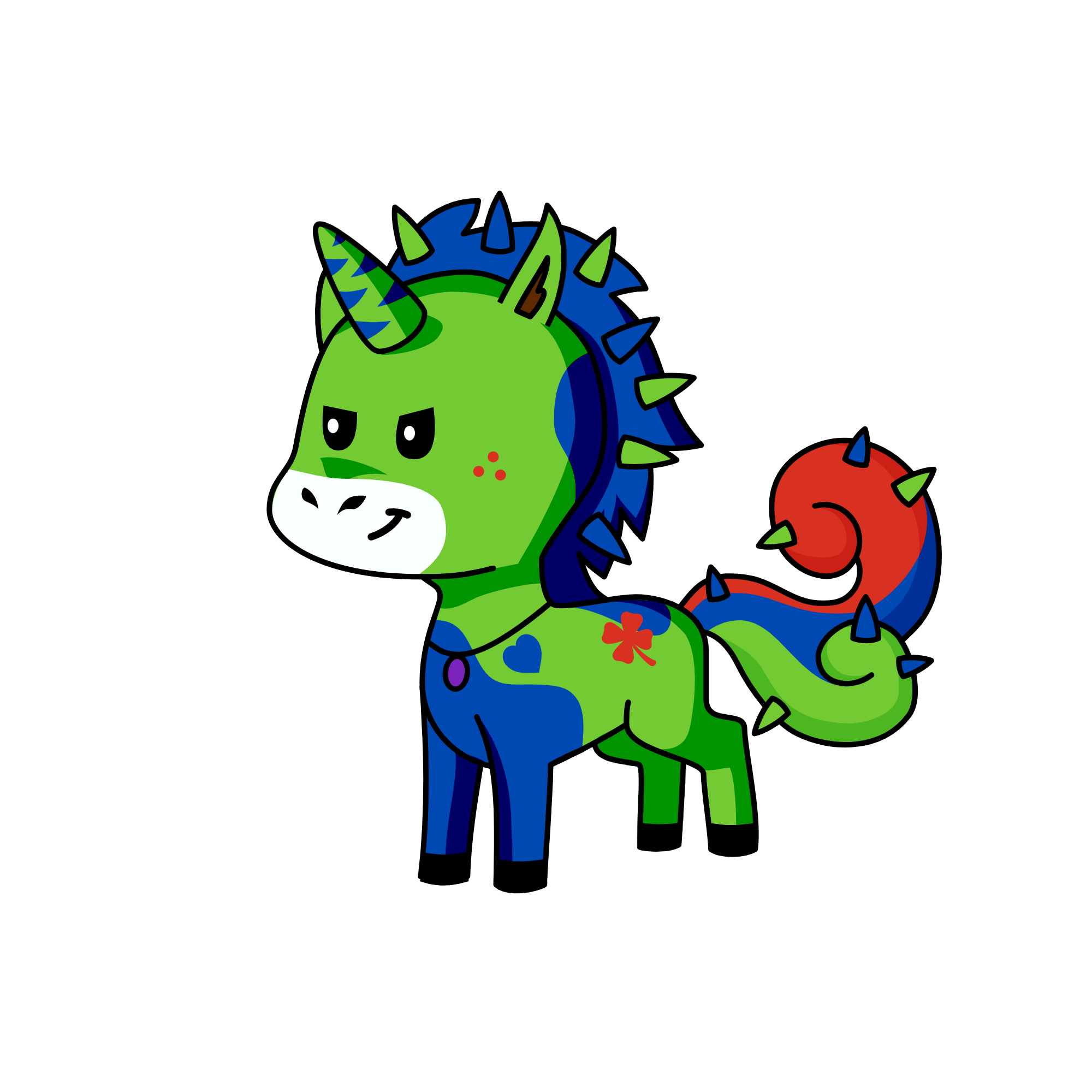 Siren, the unicorn
