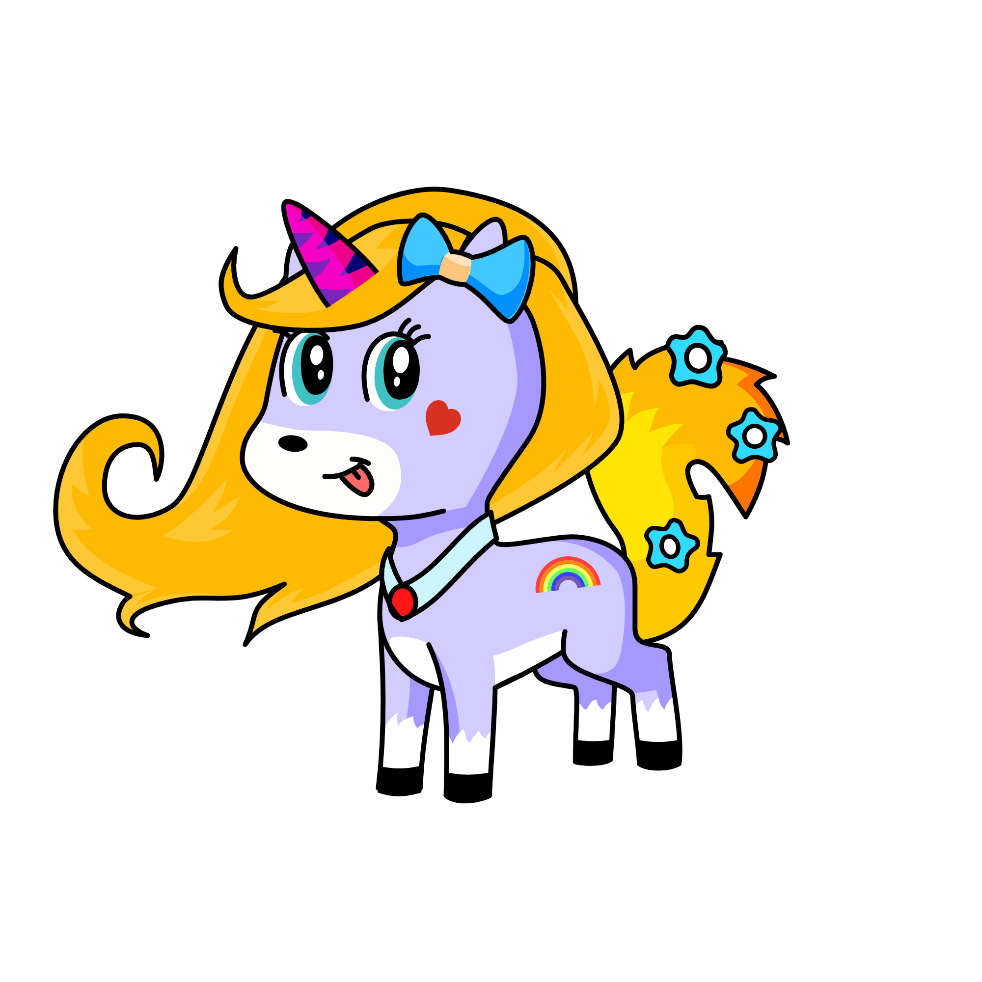 lunita, the unicorn