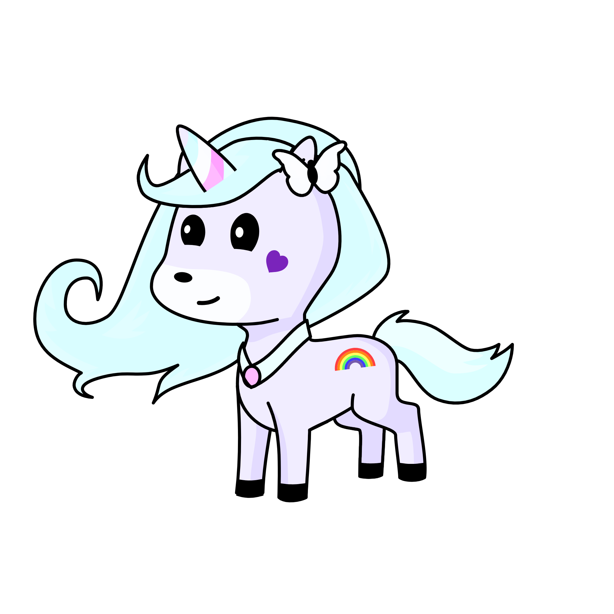 Winter❄🍧☃, the unicorn