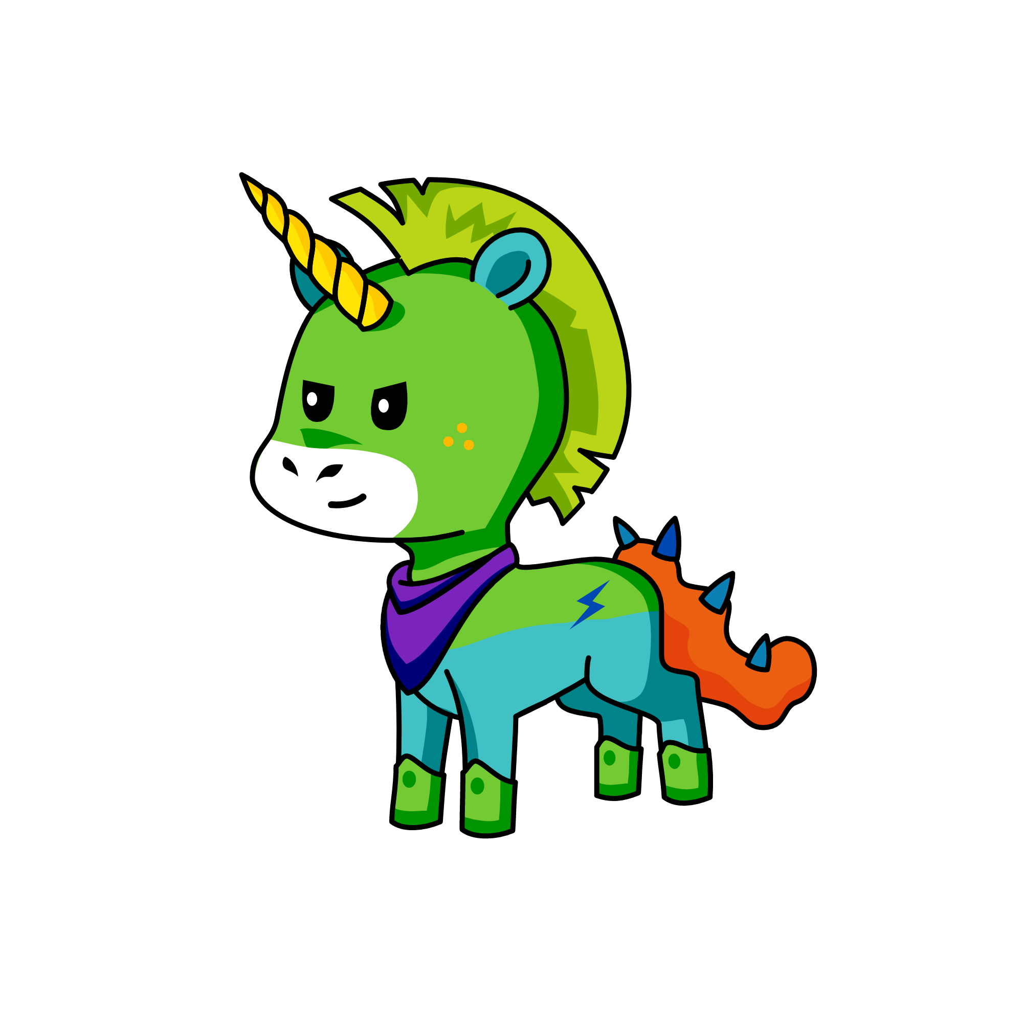 baddy, the unicorn