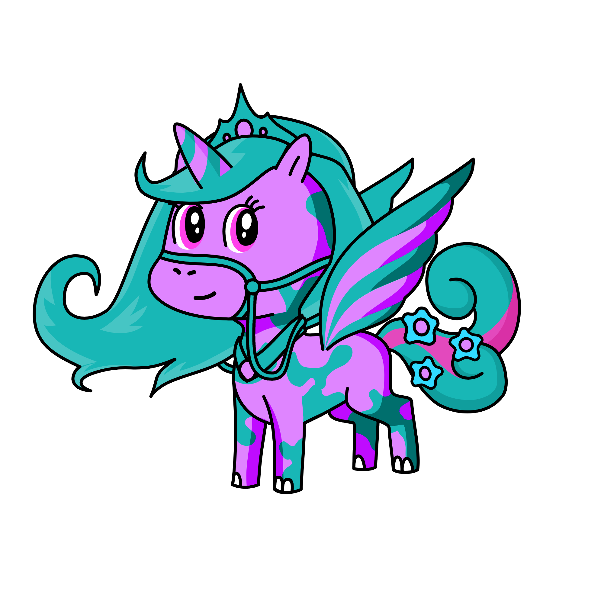 Cotton Candy, the unicorn