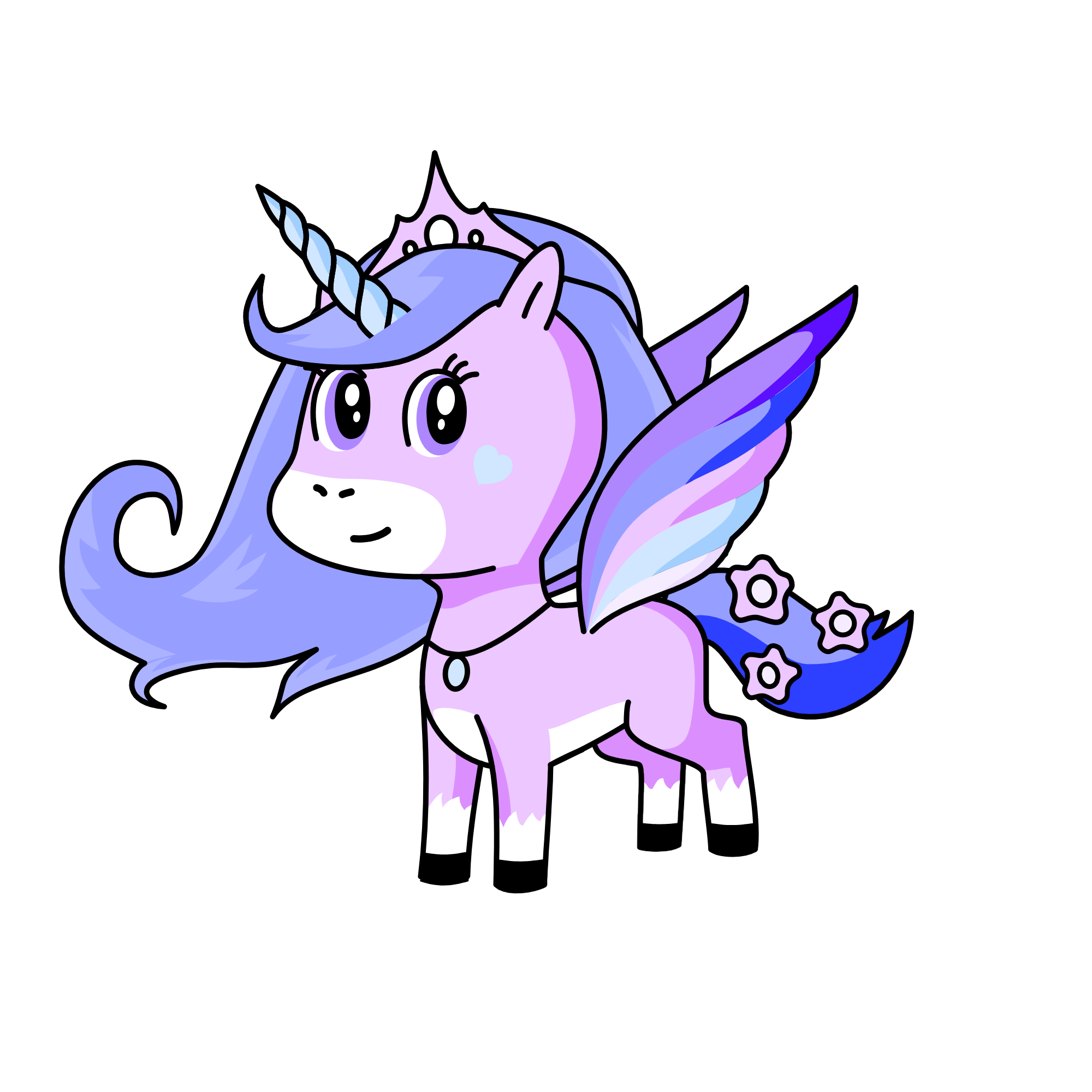 Dazzling-Naturity, the unicorn