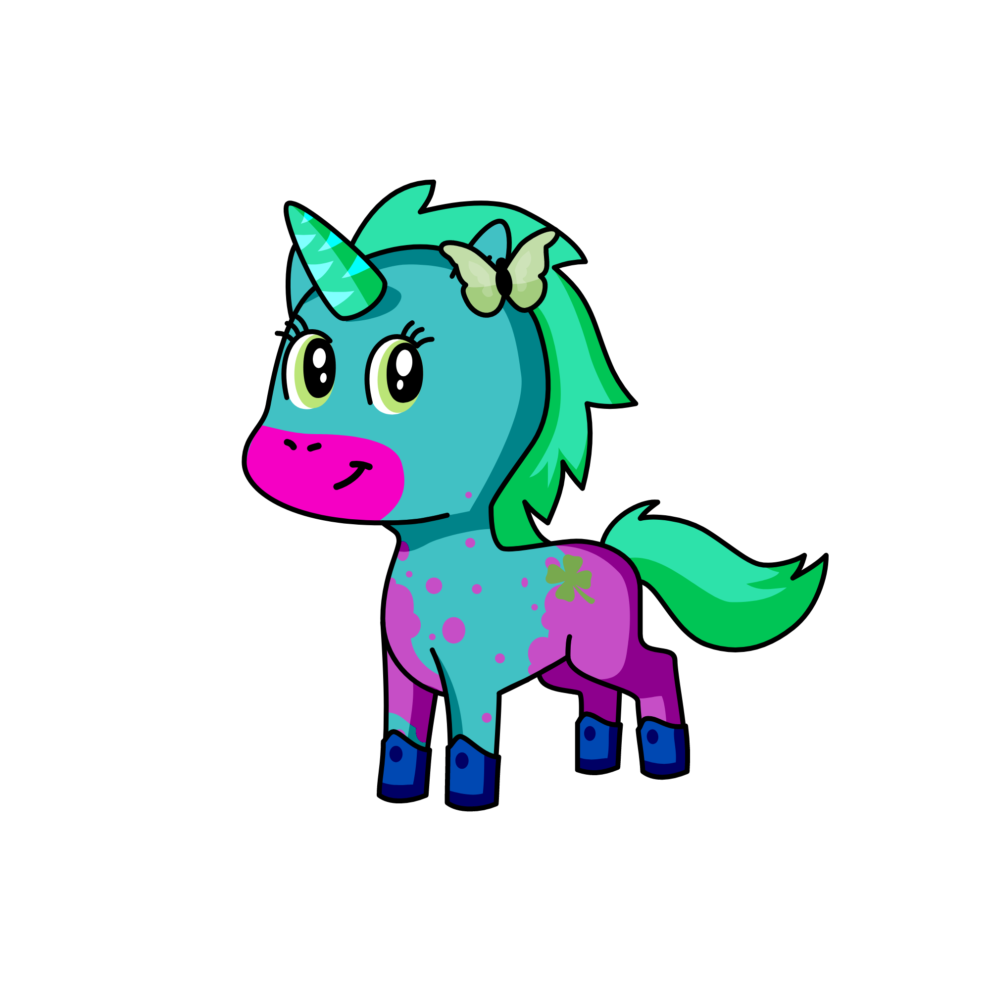 예쁜이, the unicorn