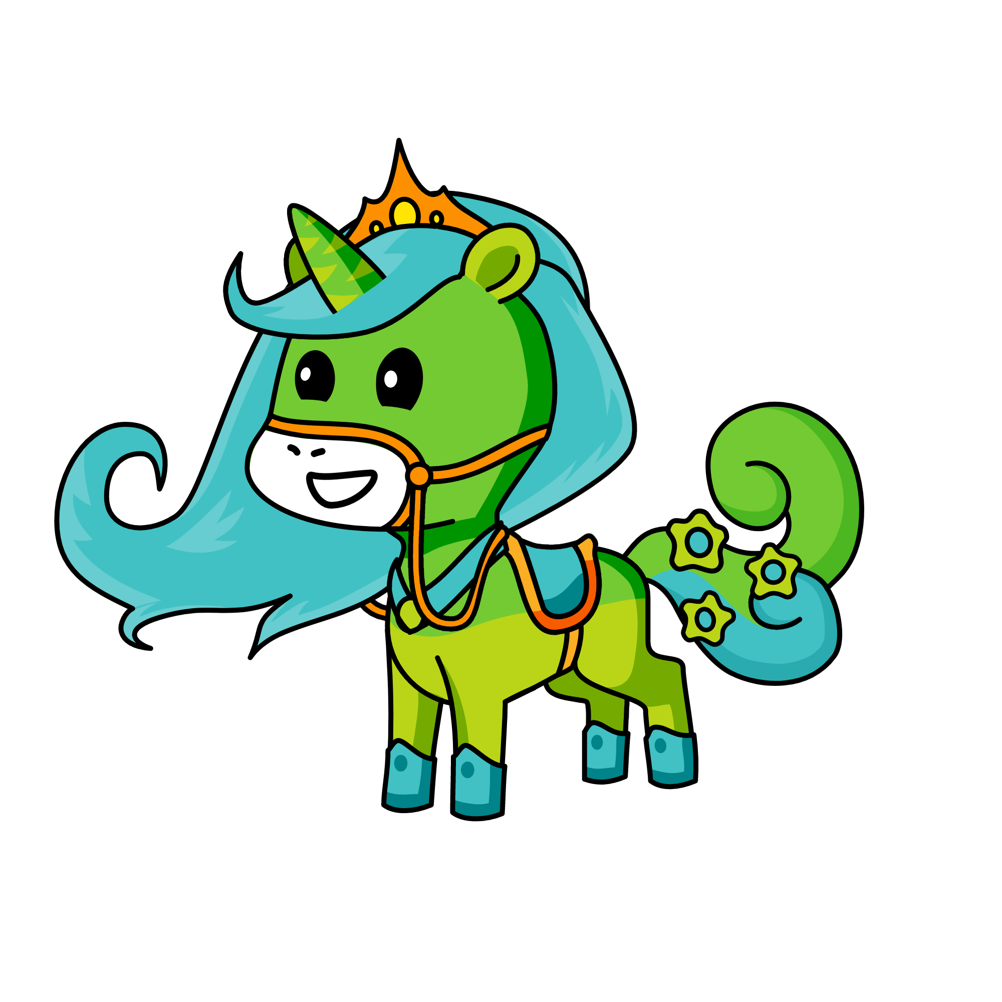 Princess Greenland, the unicorn