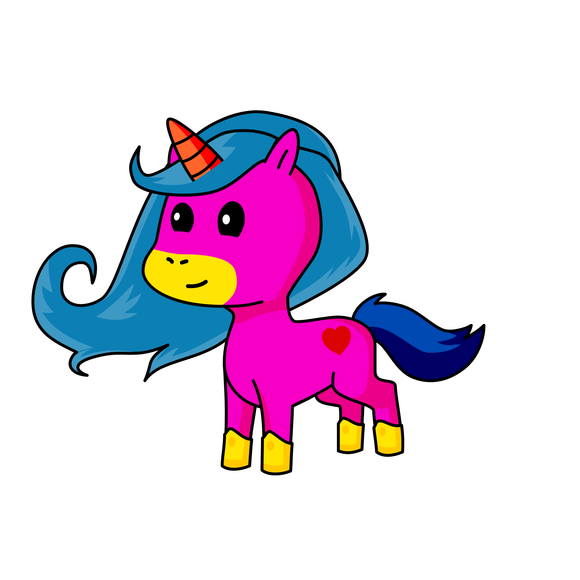Ami you no jik, the unicorn