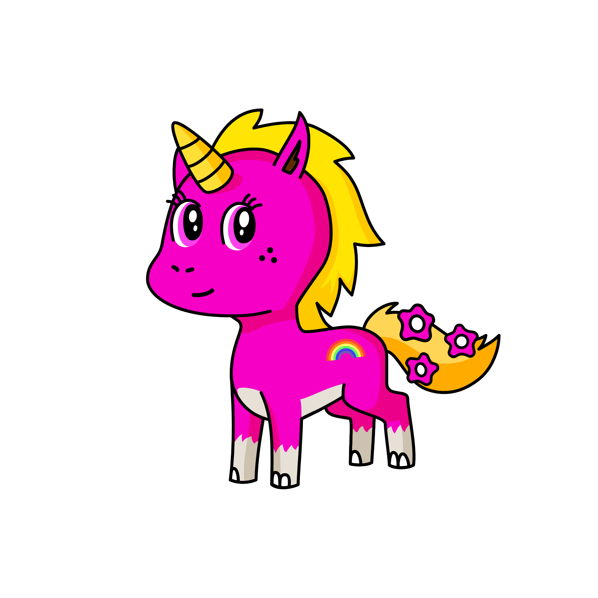 Rutu, the unicorn