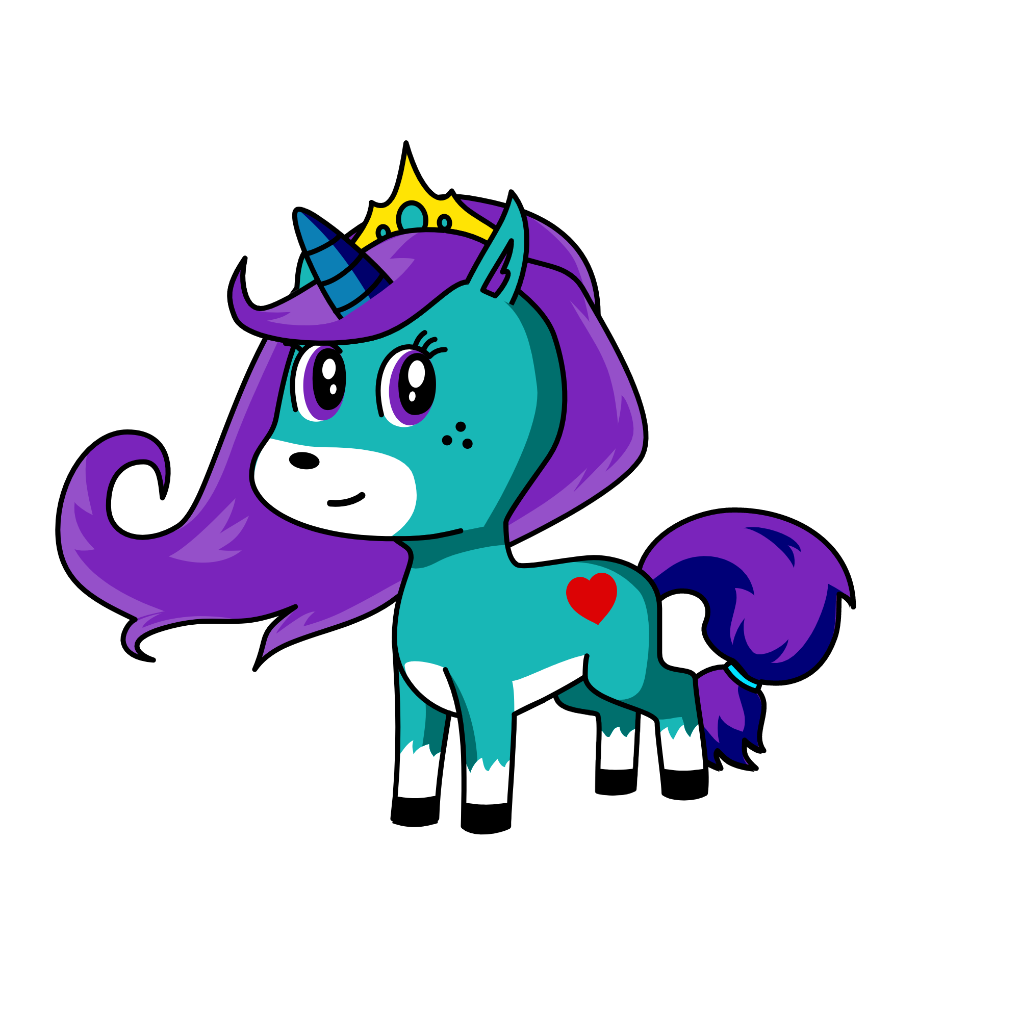 Rutu, the unicorn