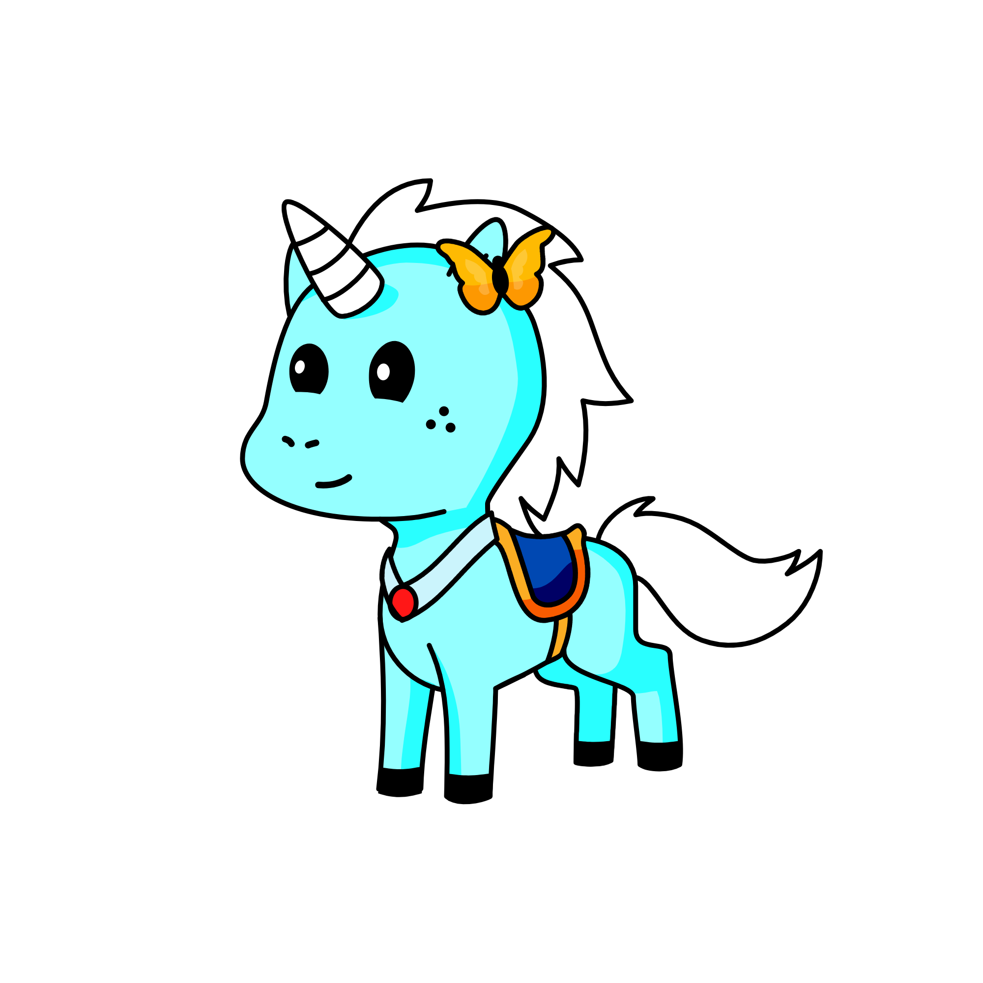 Sunseet, the unicorn