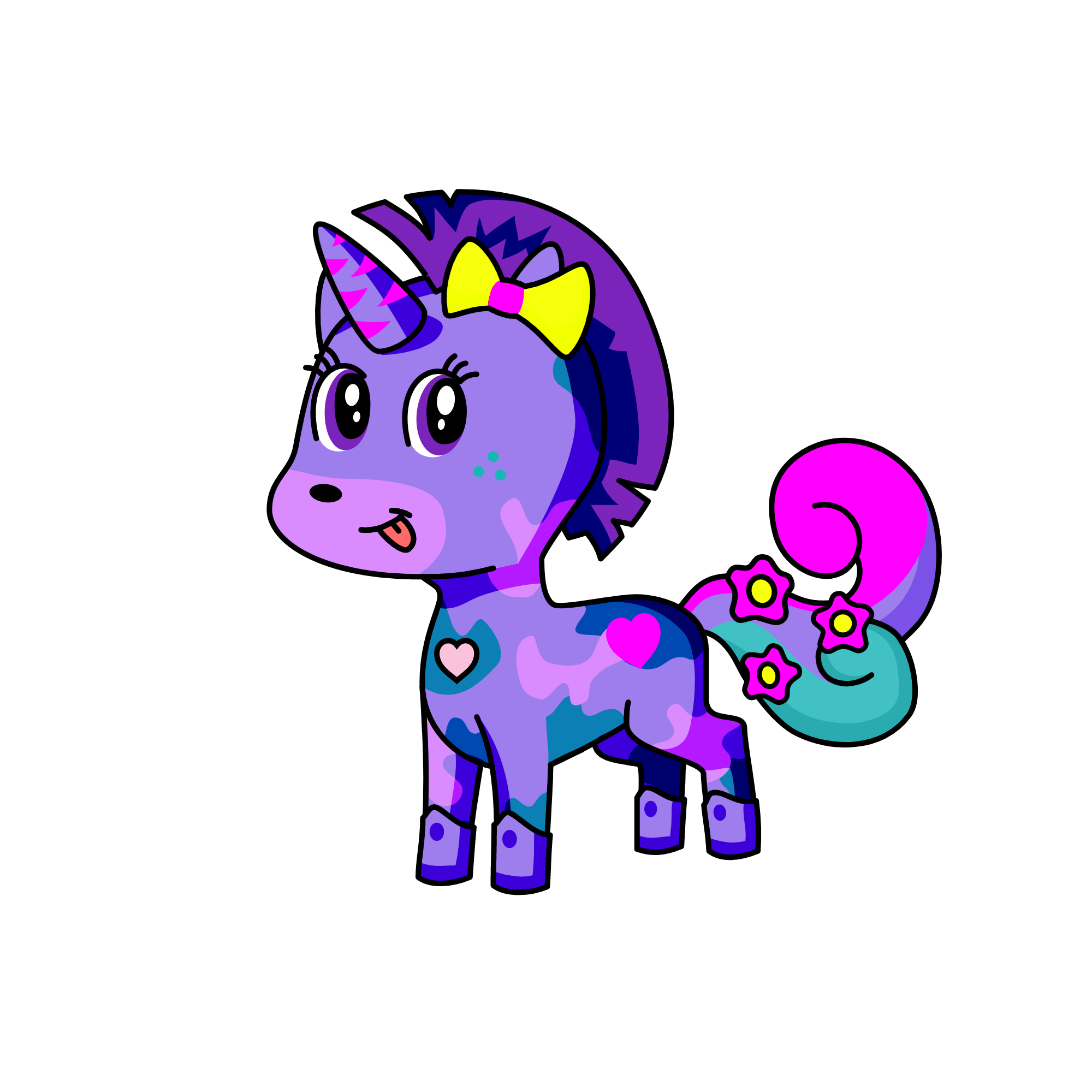 mia, the unicorn