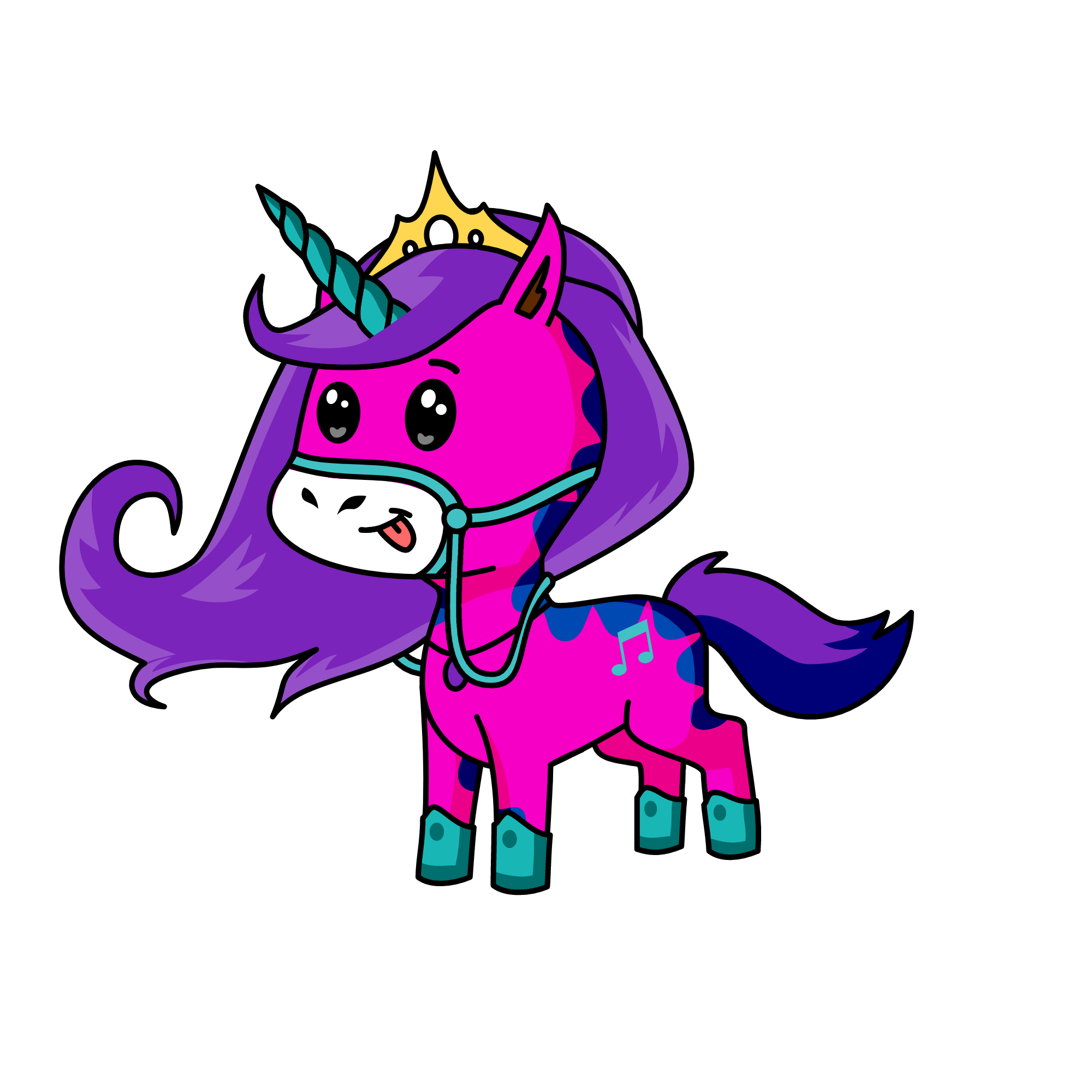 estefani , the unicorn