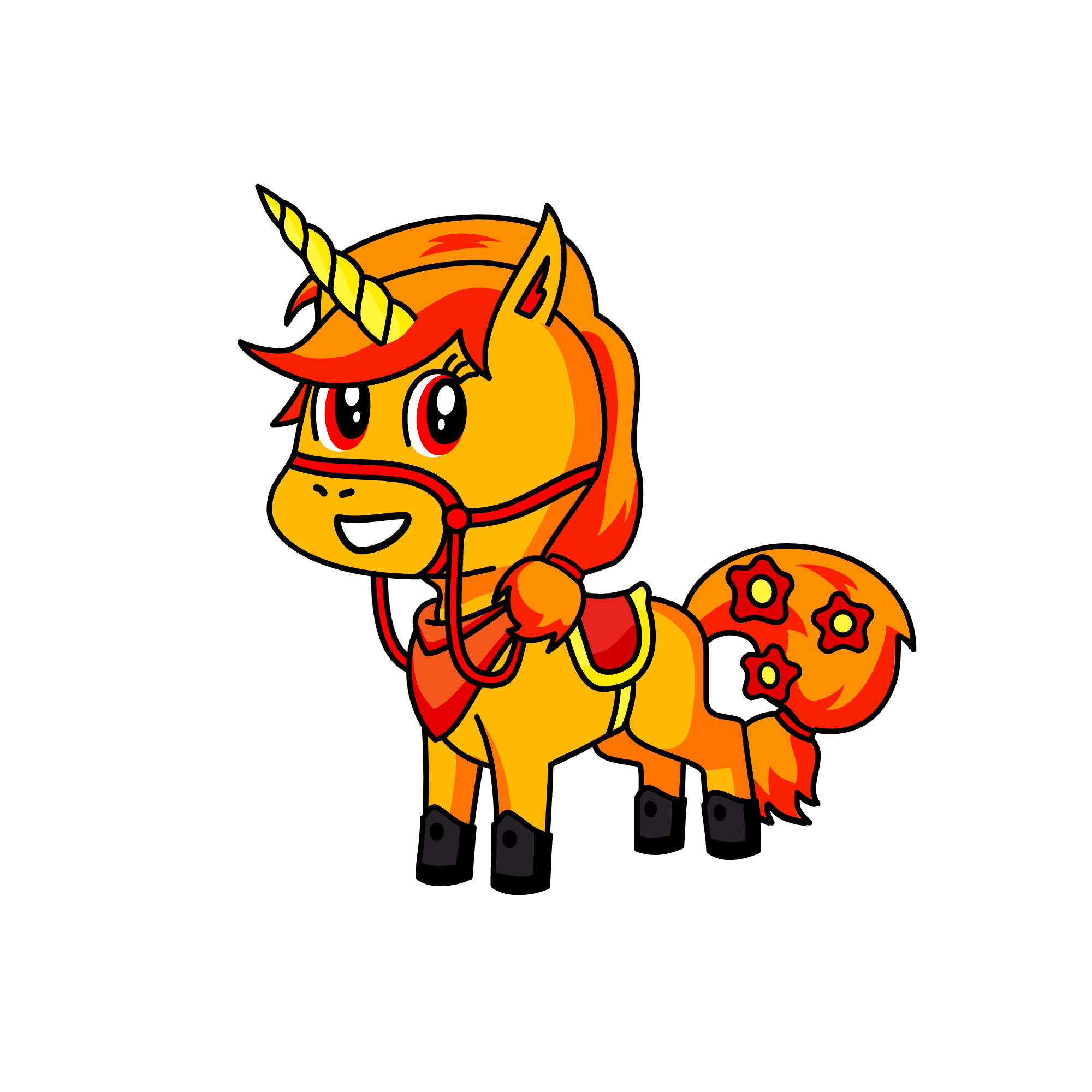 FLOR , the unicorn