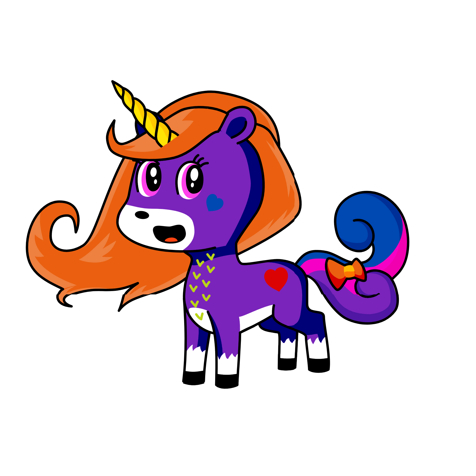 Star 🌟, the unicorn