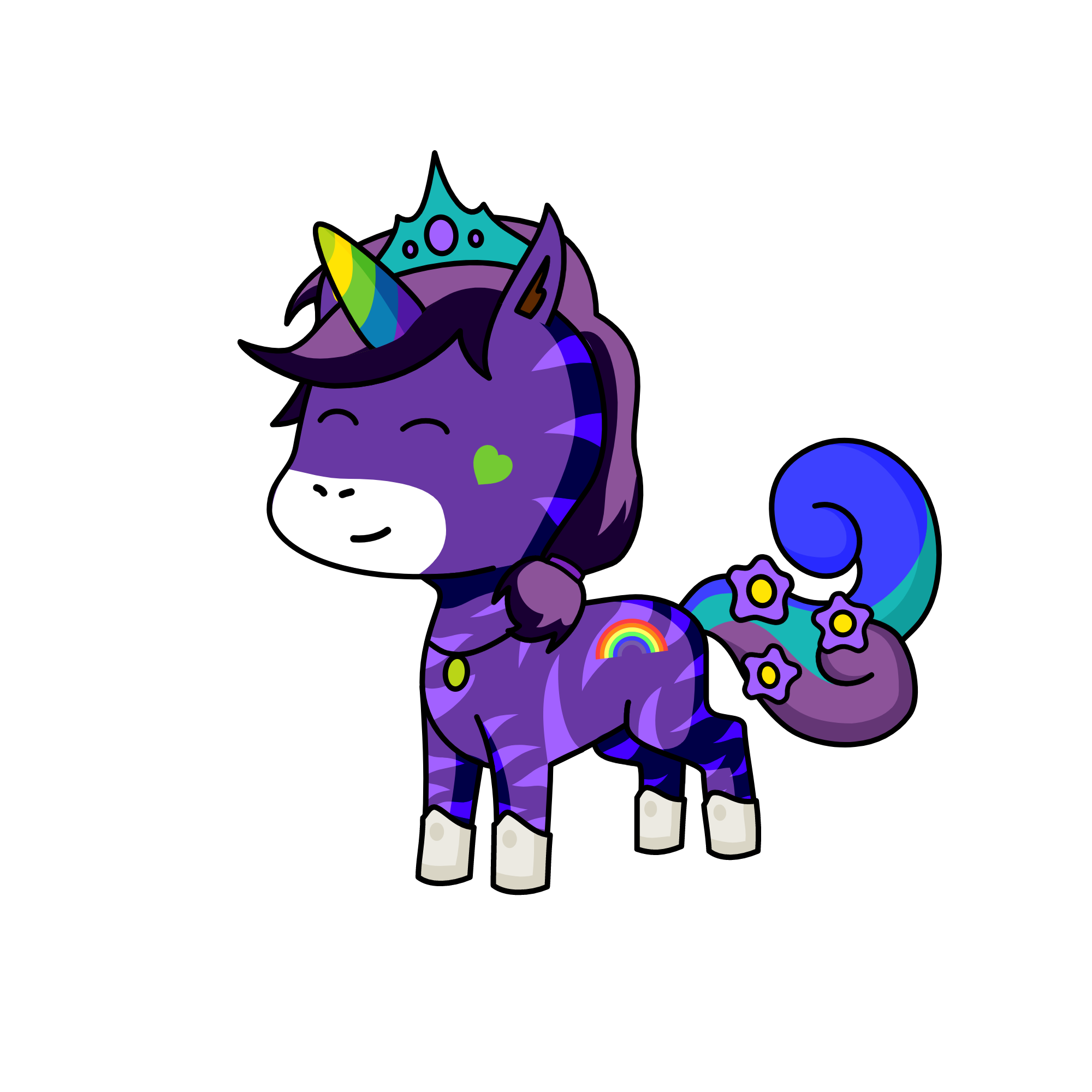 Feathercorn, the unicorn