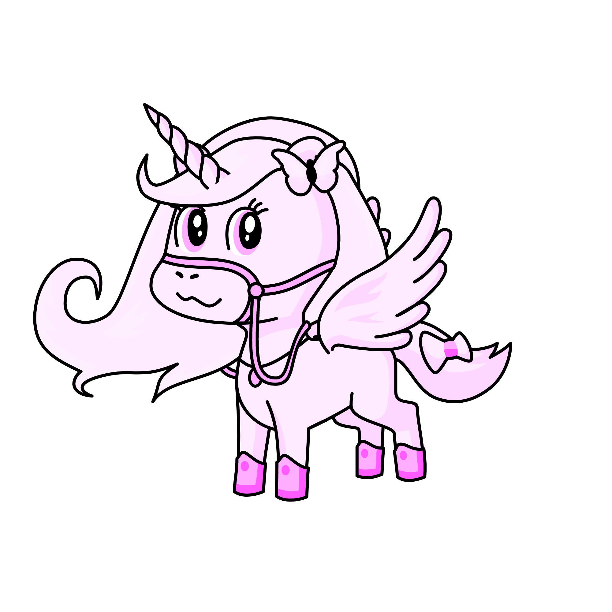 onecolourcorn, the unicorn