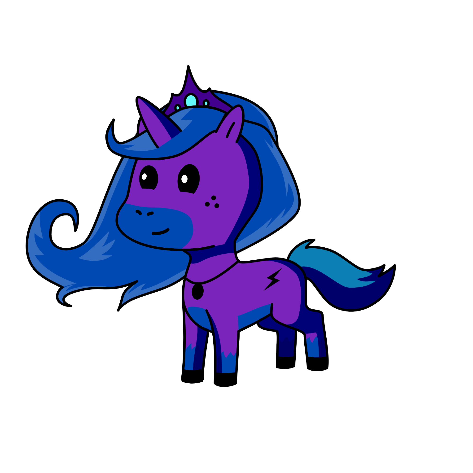 luna, the unicorn