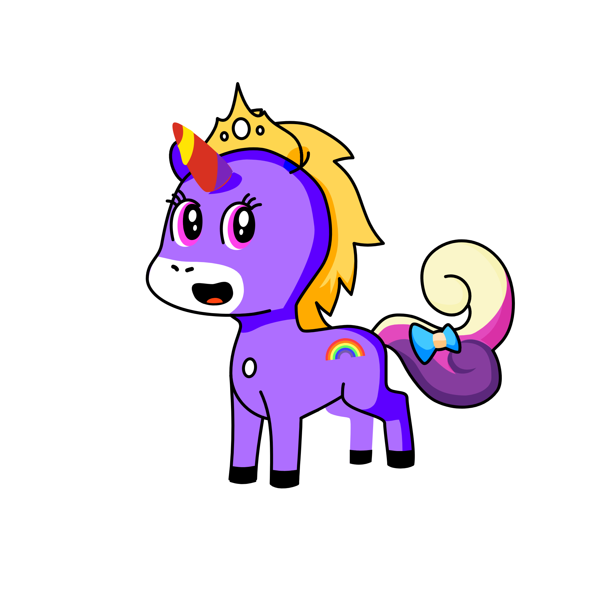 PINKY, the unicorn