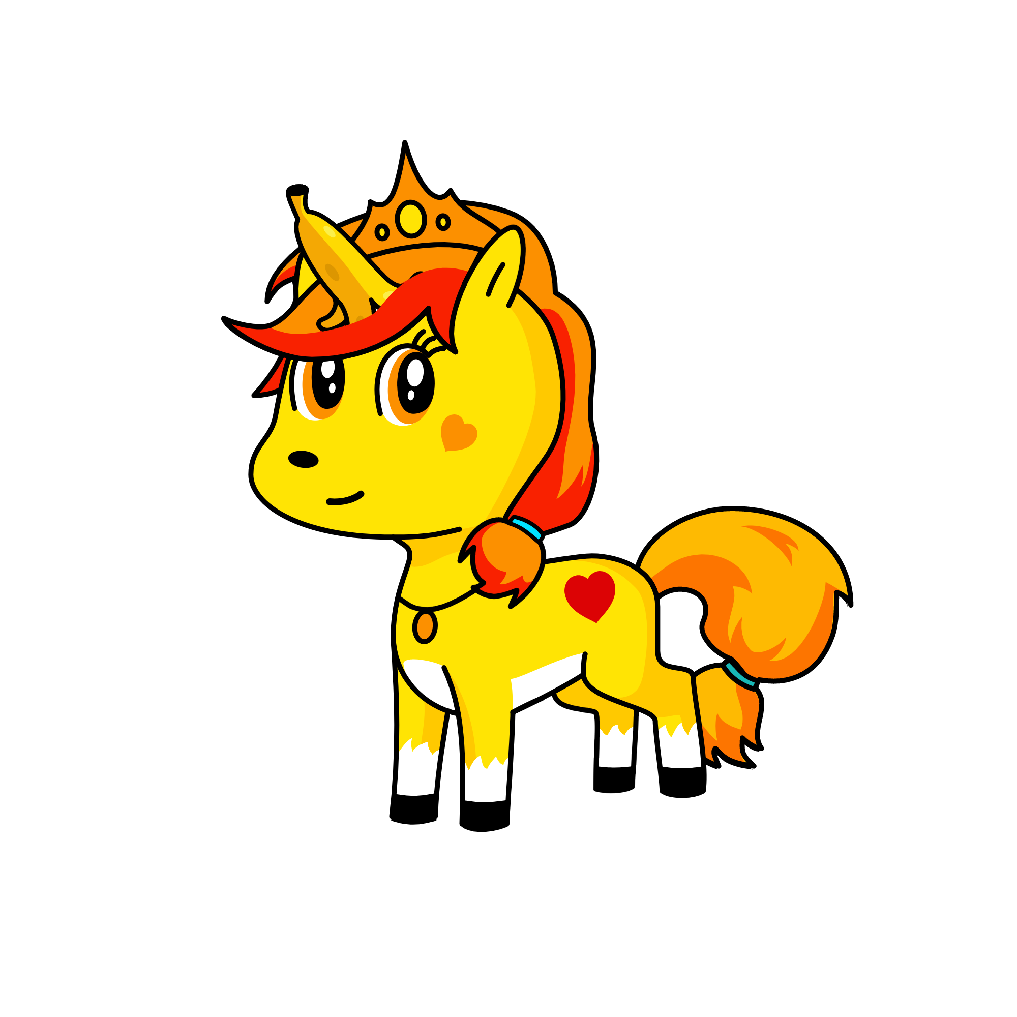 Banana Pie, the unicorn
