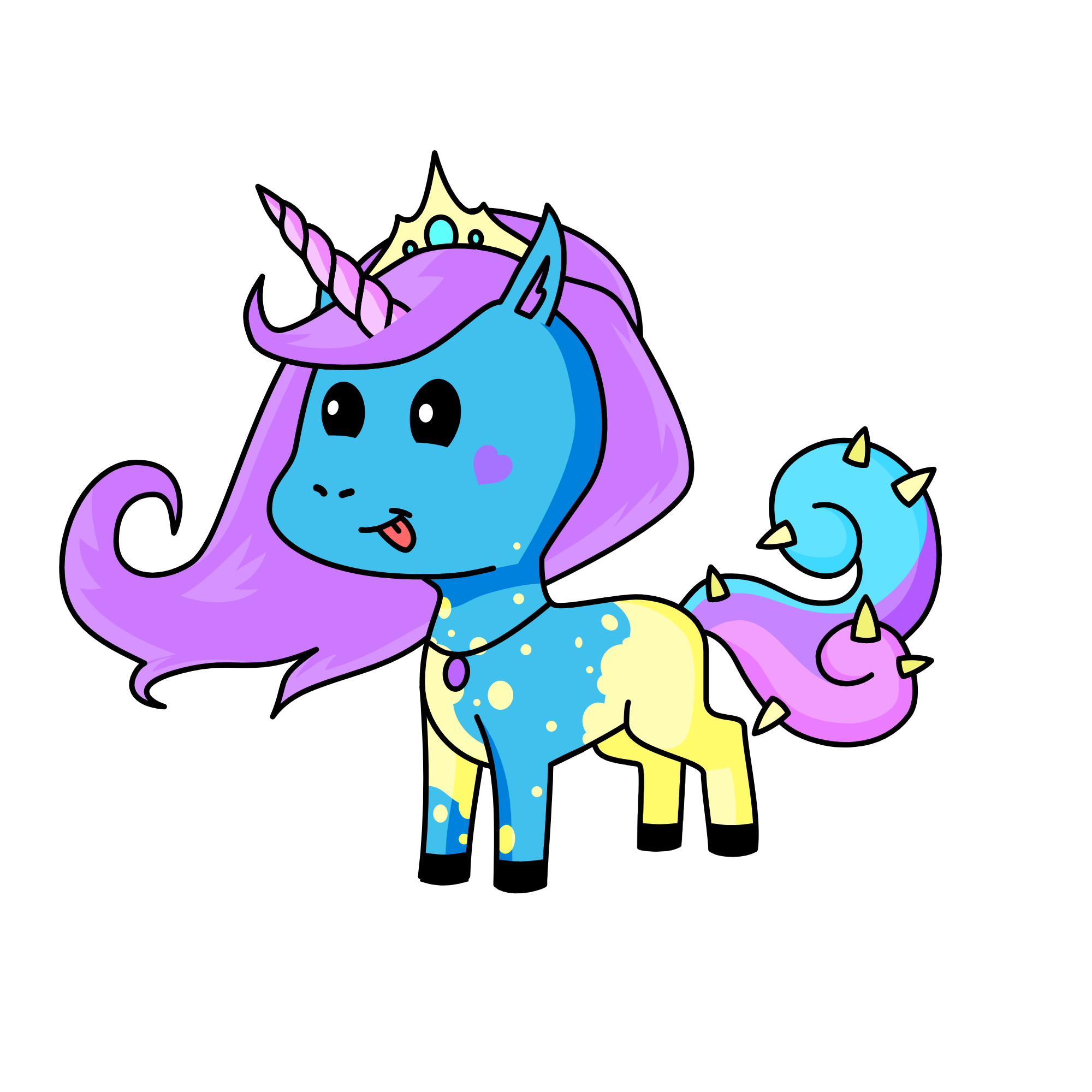 galaxy, the unicorn