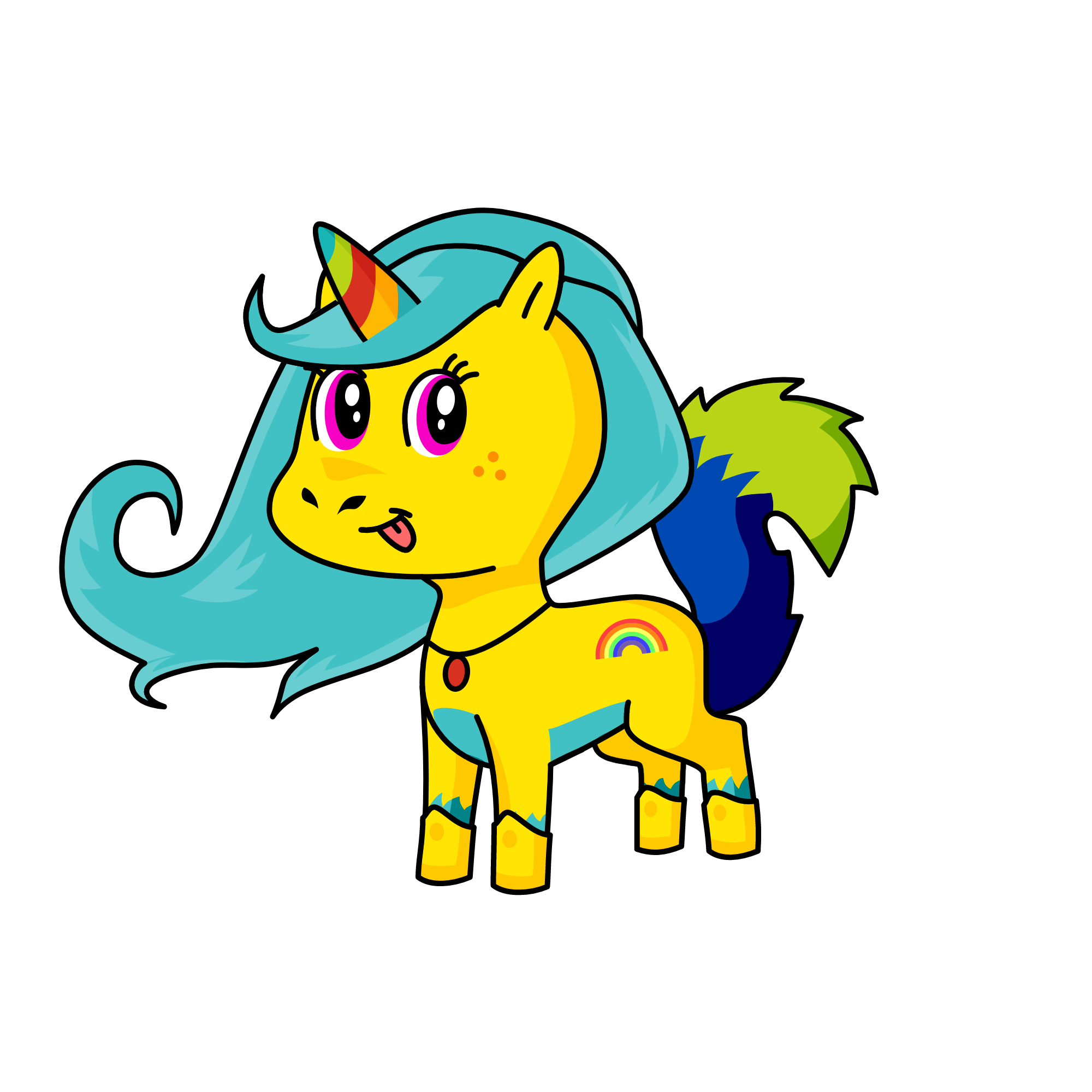 Rutu Unicorn, the unicorn